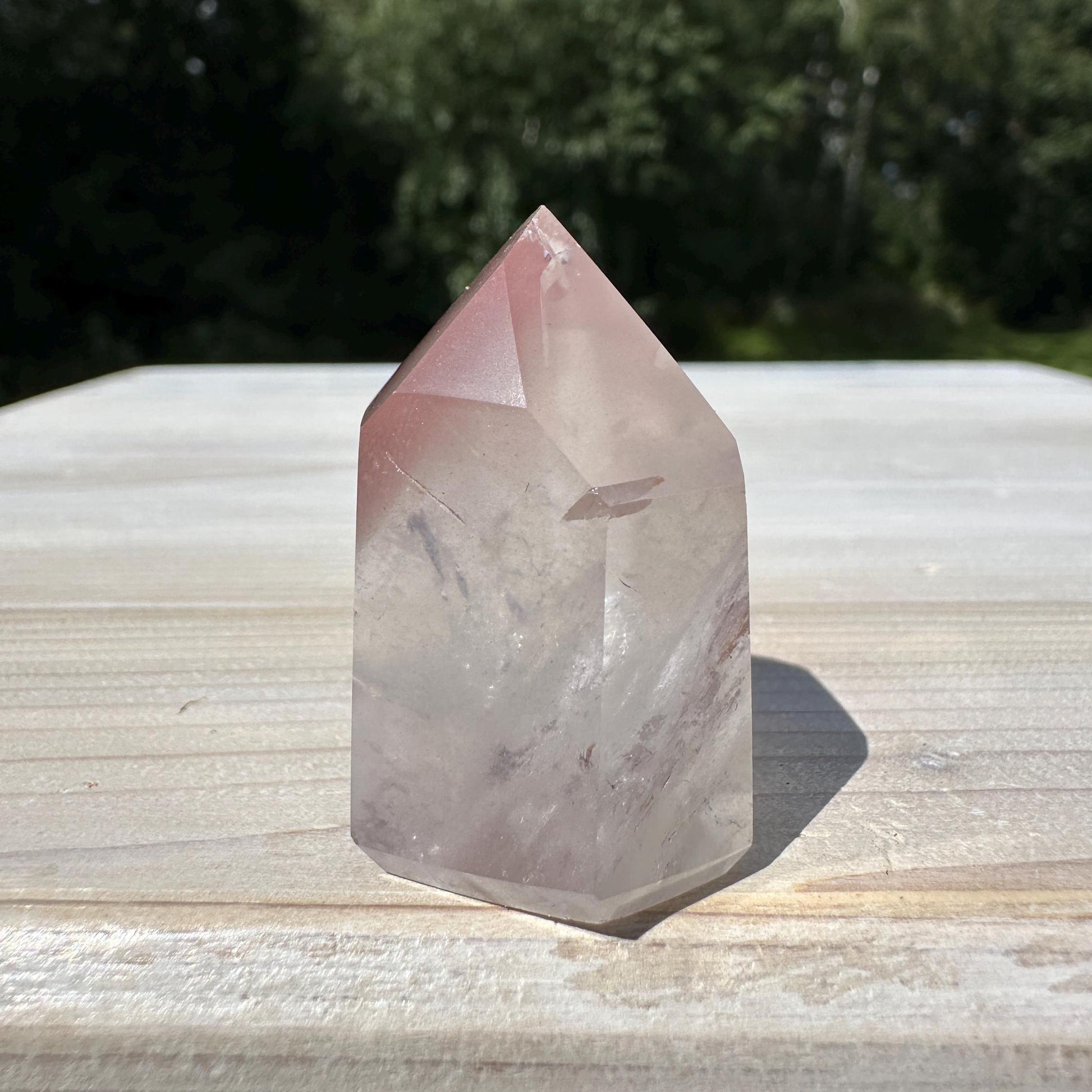 Rare Small Pink Lithium Point from Brazil - #6