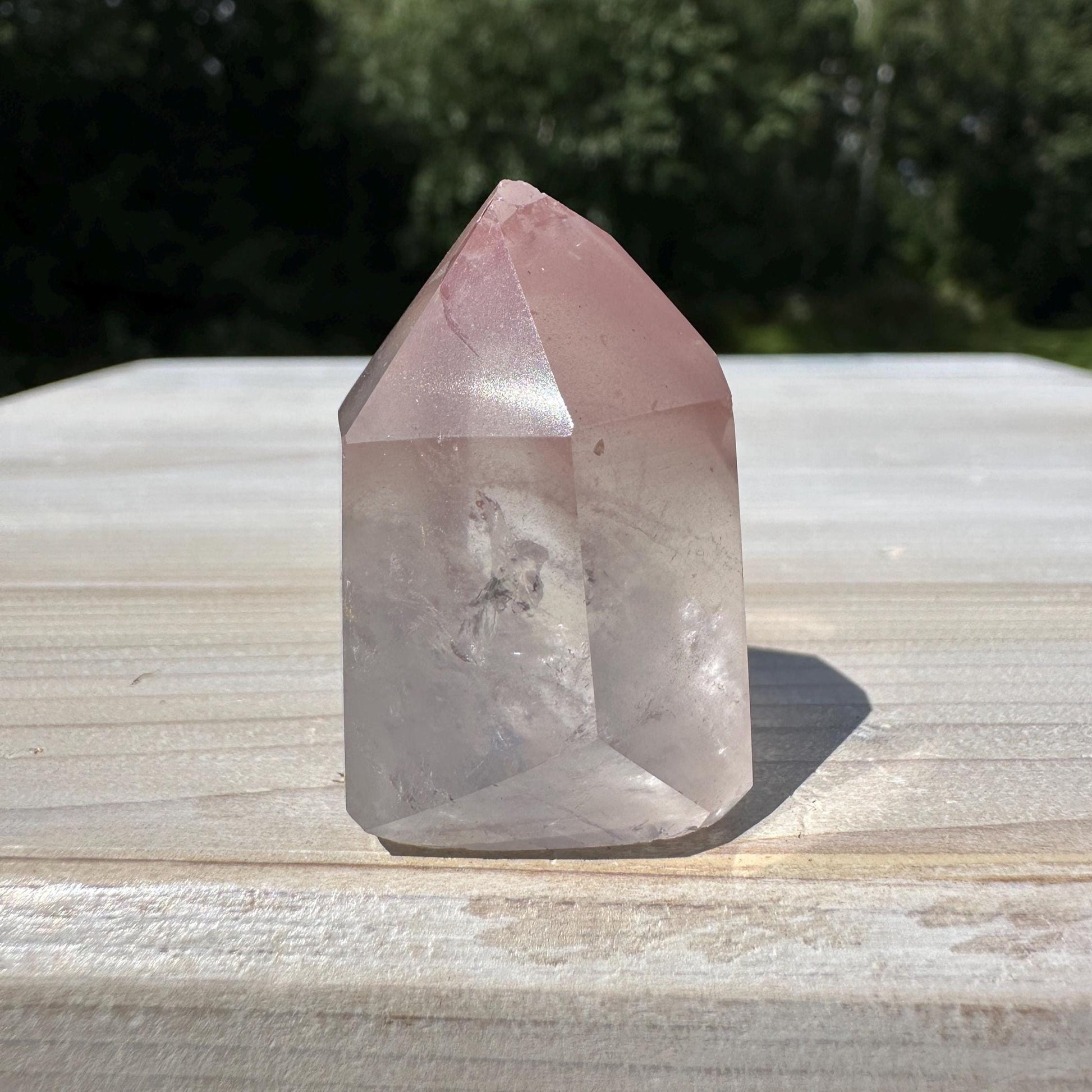 Rare Small Pink Lithium Point from Brazil - #6