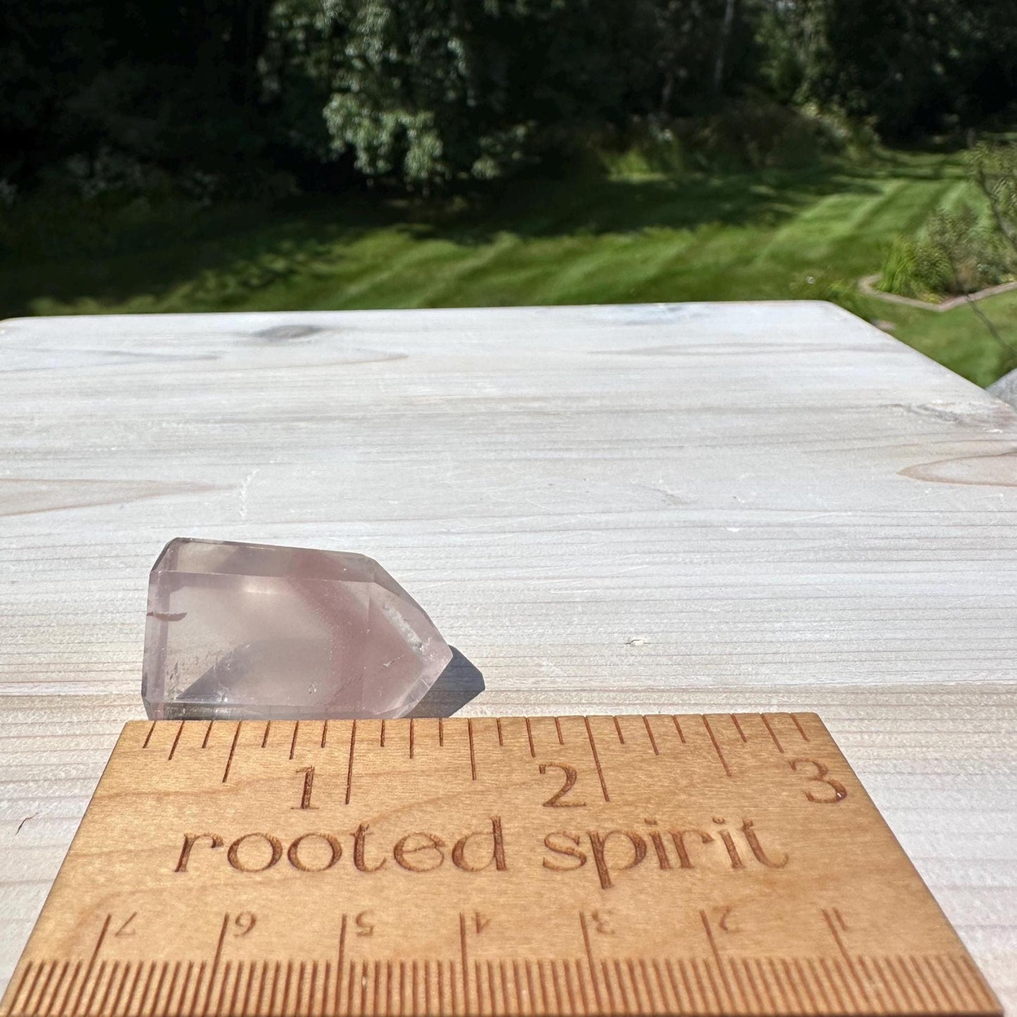 Rare Small Pink Lithium Point from Brazil - #8