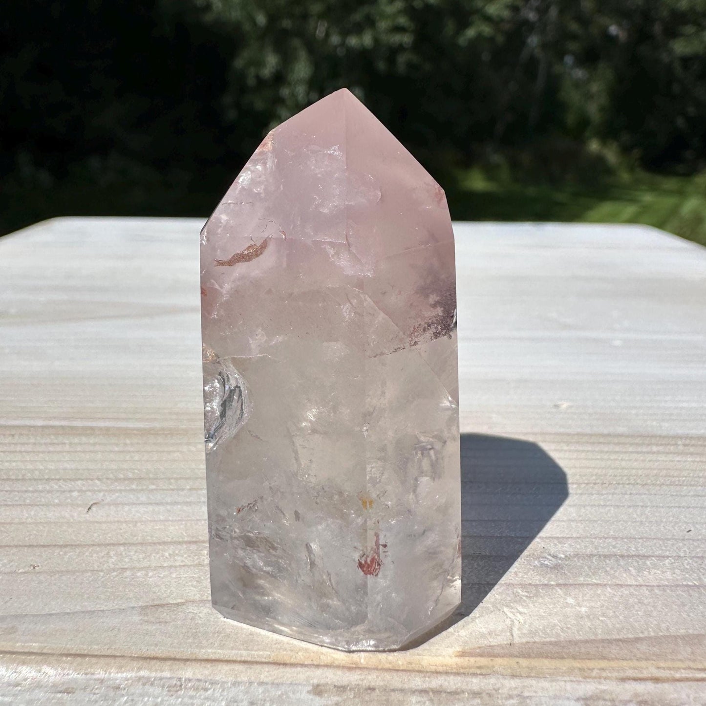 Rare Small Pink Lithium Point from Brazil - #9