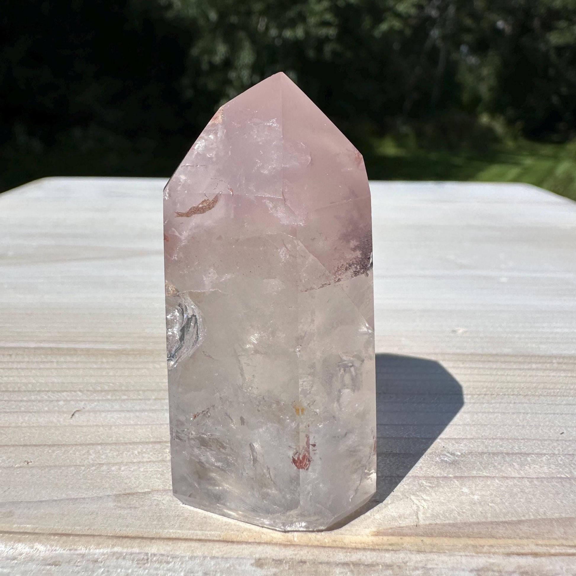 Rare Small Pink Lithium Point from Brazil - #9