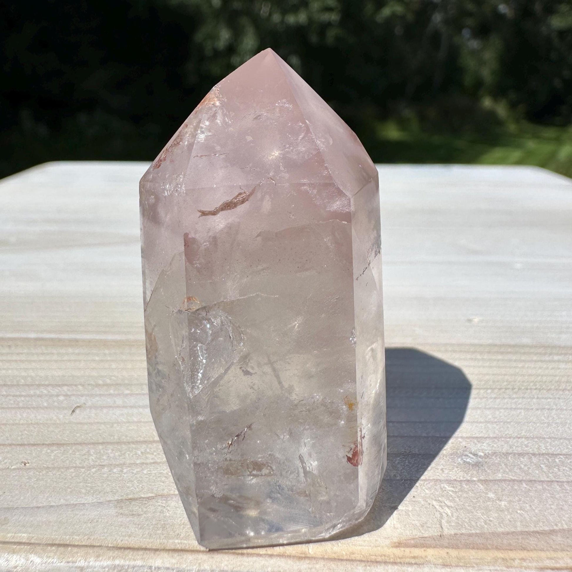Rare Small Pink Lithium Point from Brazil - #9