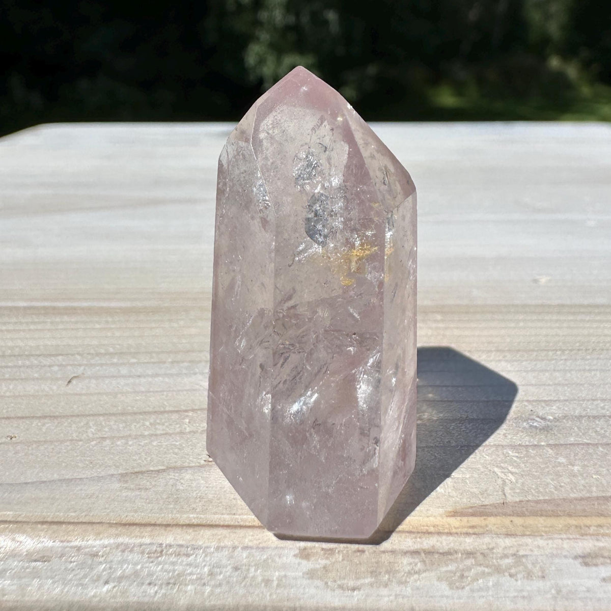 Rare Small Pink Lithium Point from Brazil - #10