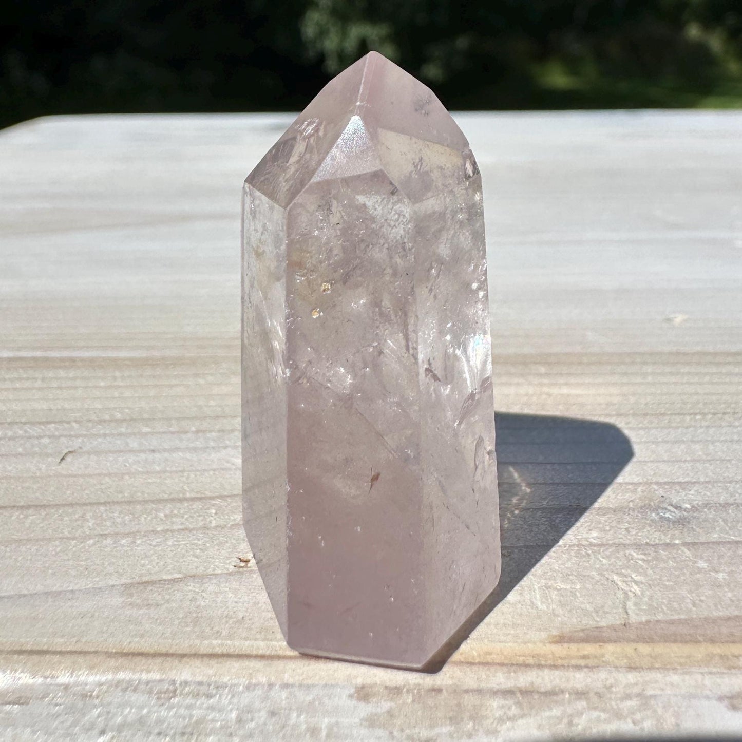 Rare Small Pink Lithium Point from Brazil - #10