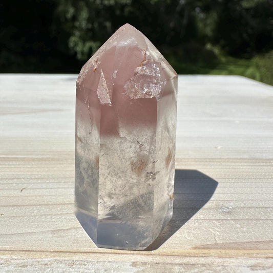 Rare Small Pink Lithium Point from Brazil - #11