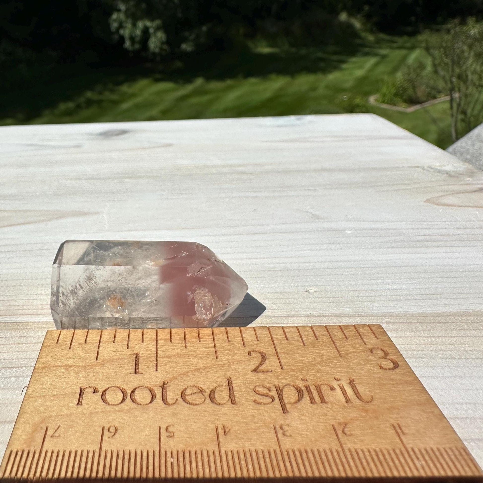 Rare Small Pink Lithium Point from Brazil - #11