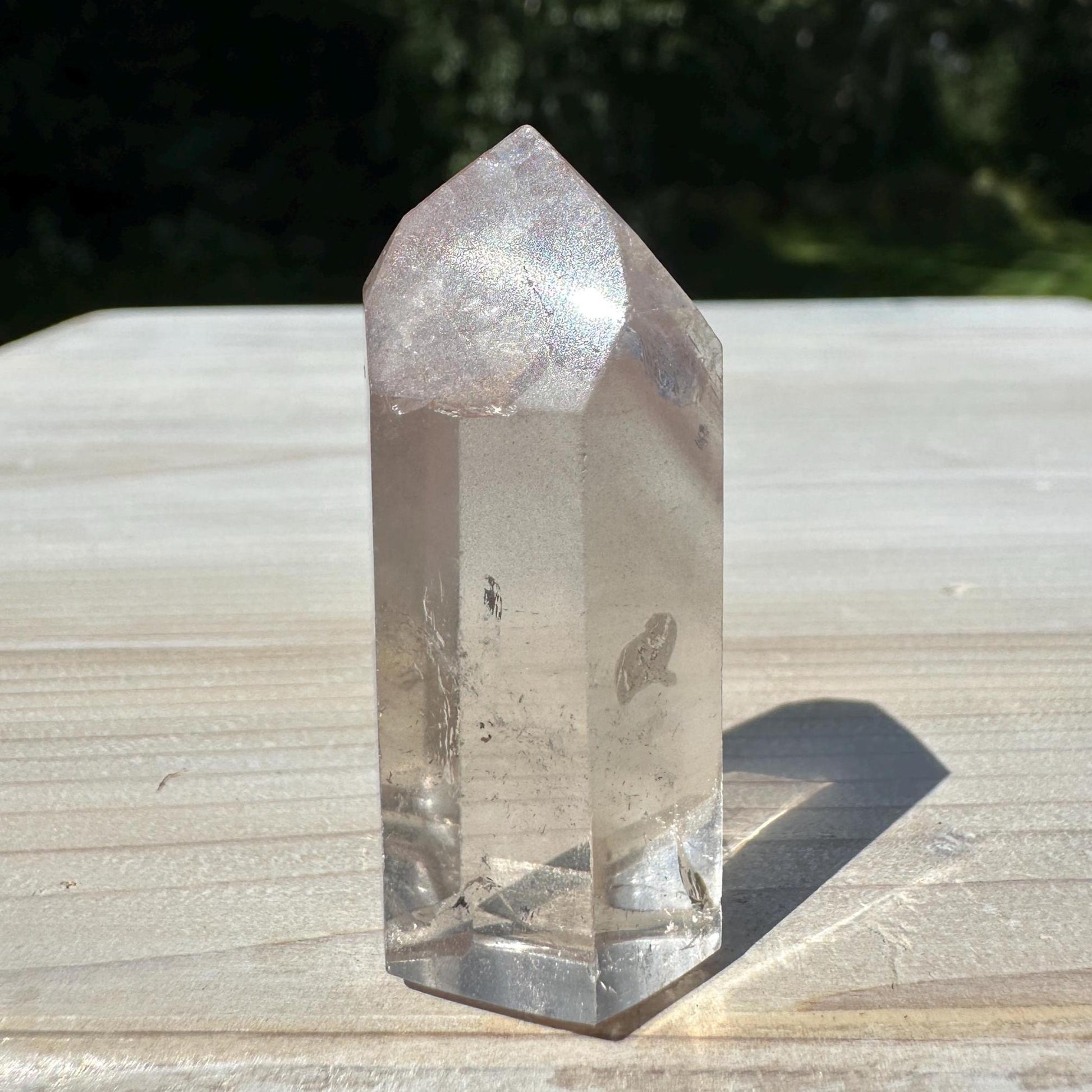 Rare Small Pink Lithium Point from Brazil - #12