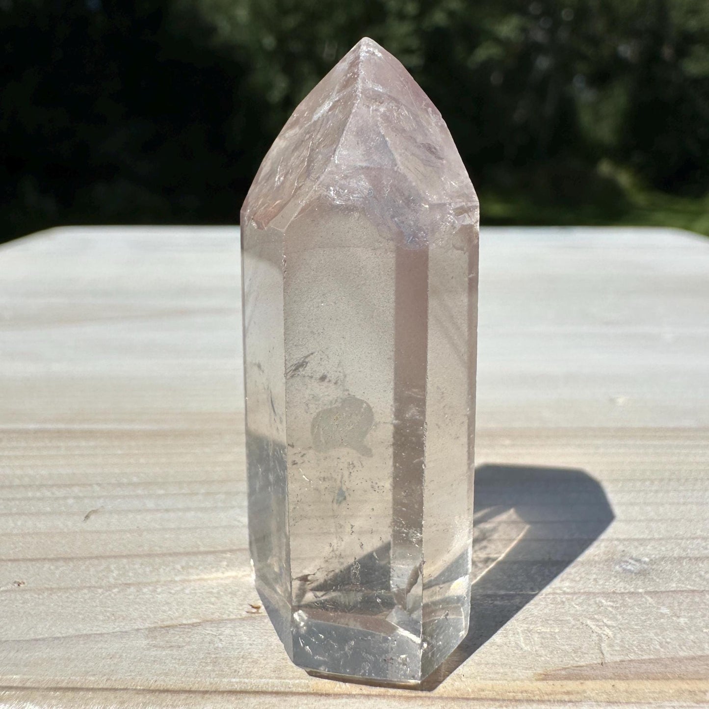 Rare Small Pink Lithium Point from Brazil - #12