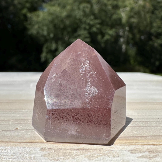 Rare Small Pink Lithium Point from Brazil - #2