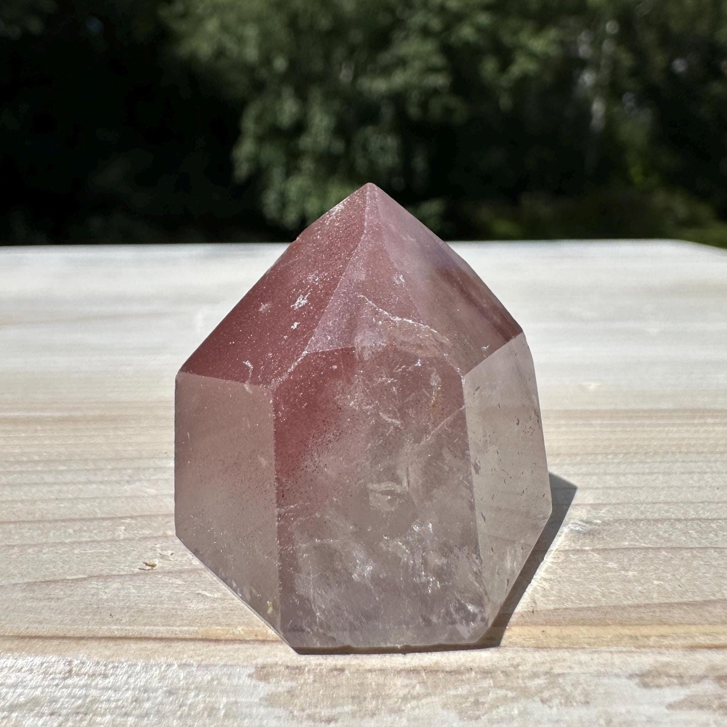 Rare Small Pink Lithium Point from Brazil - #2