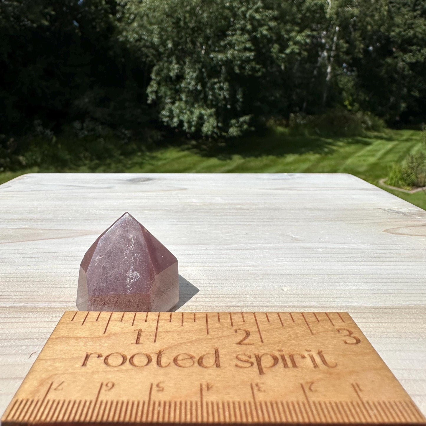 Rare Small Pink Lithium Point from Brazil - #2