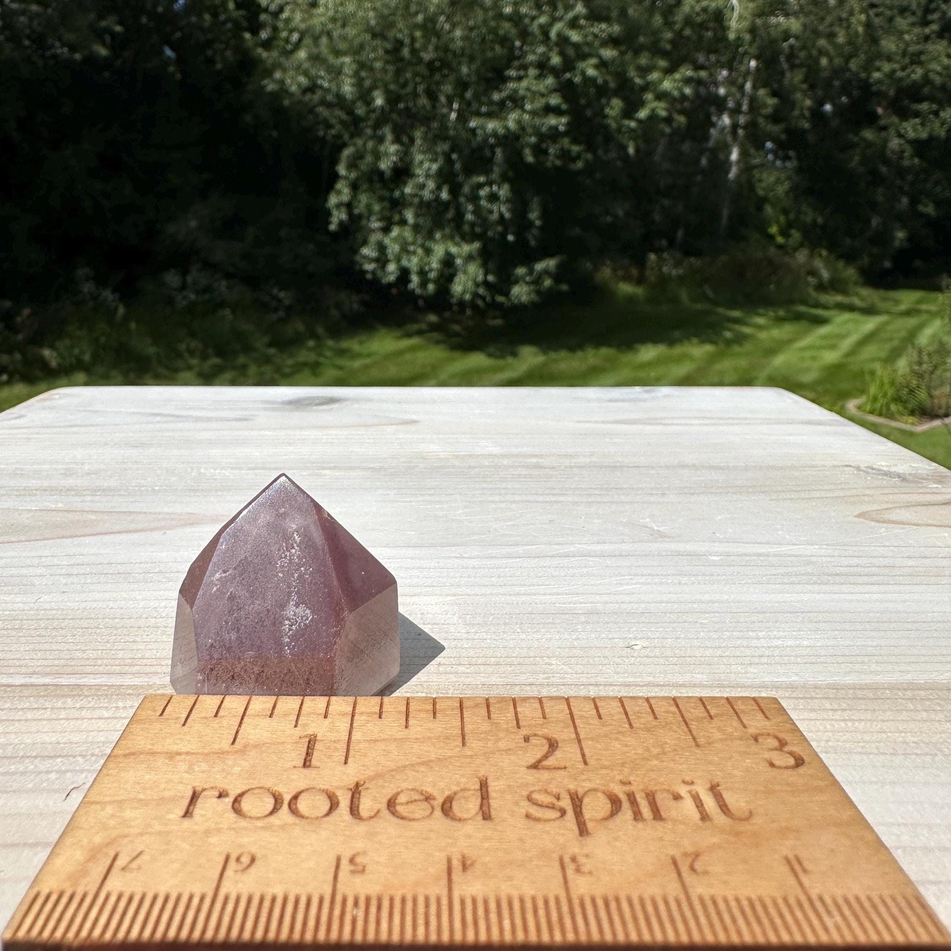 Rare Small Pink Lithium Point from Brazil - #2