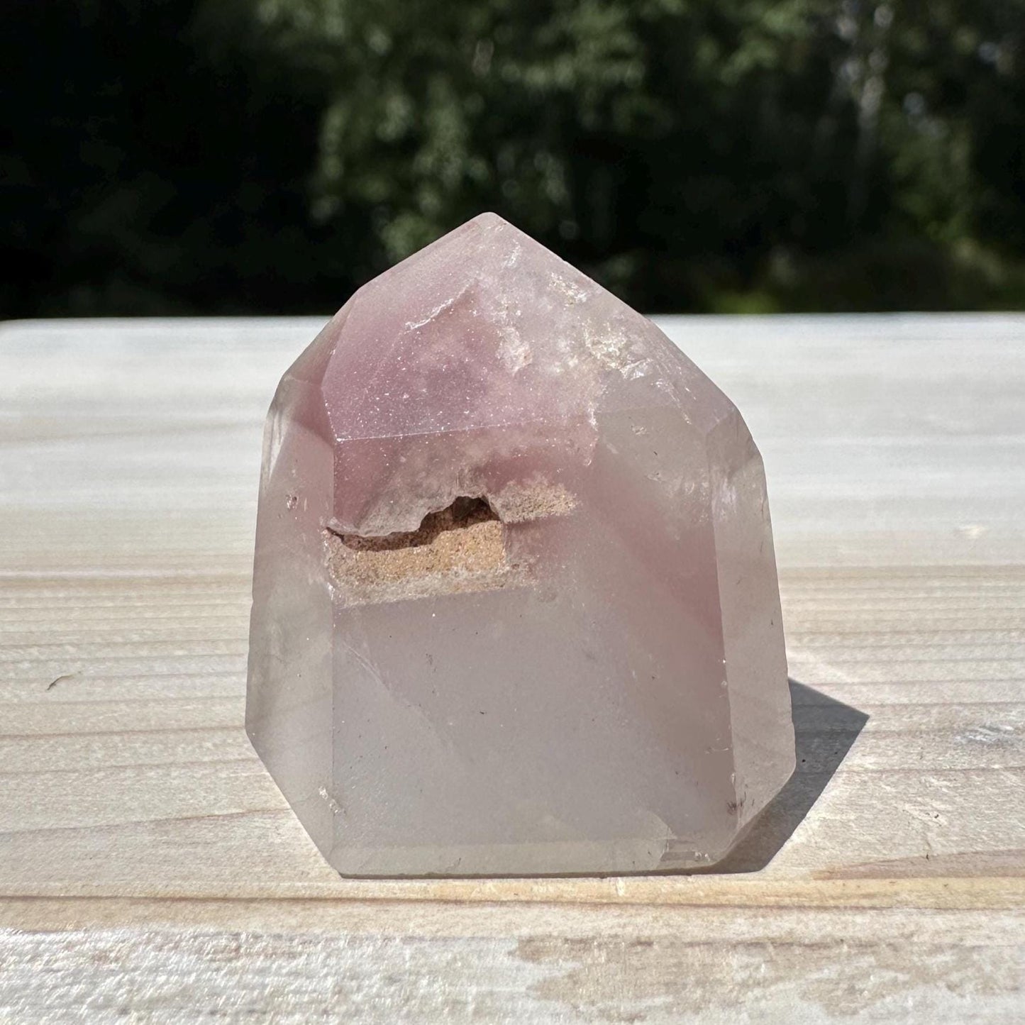 Rare Small Pink Lithium Point from Brazil - #4