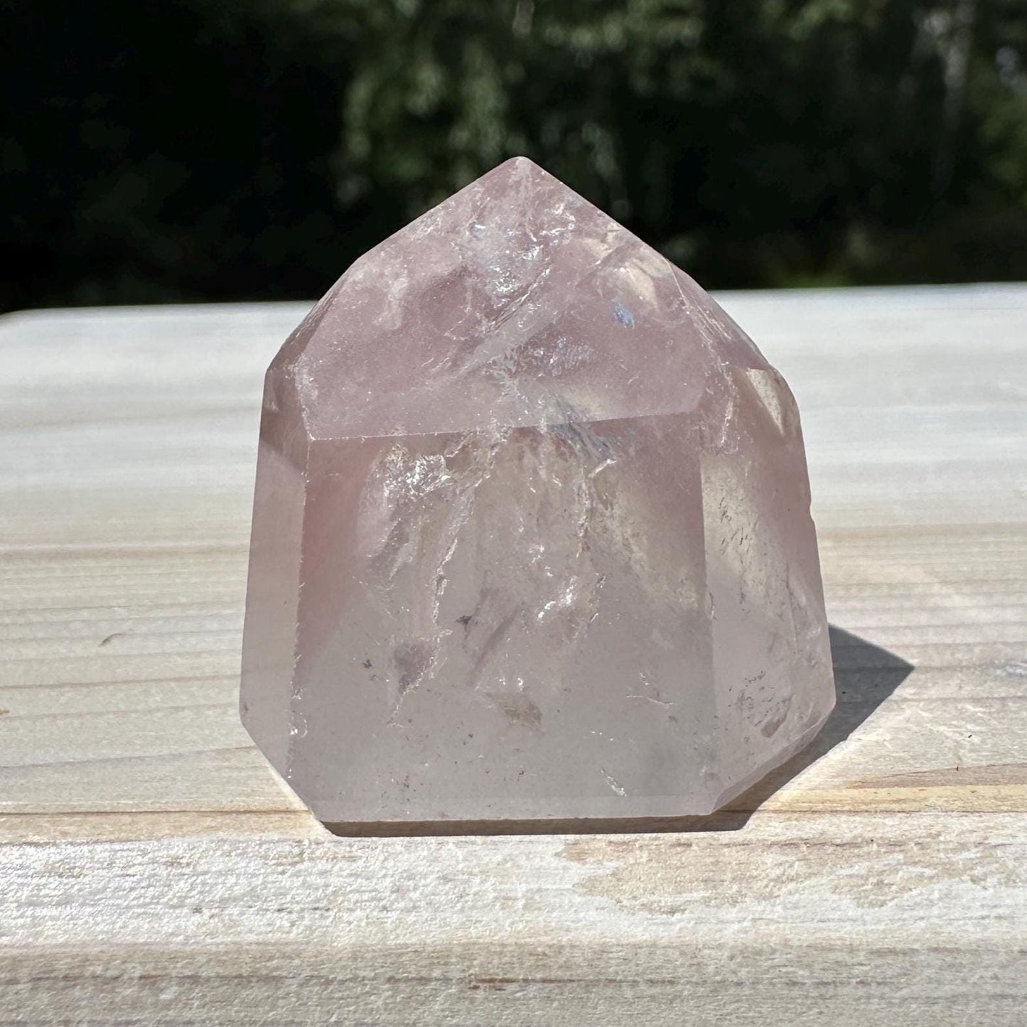 Rare Small Pink Lithium Point from Brazil - #4
