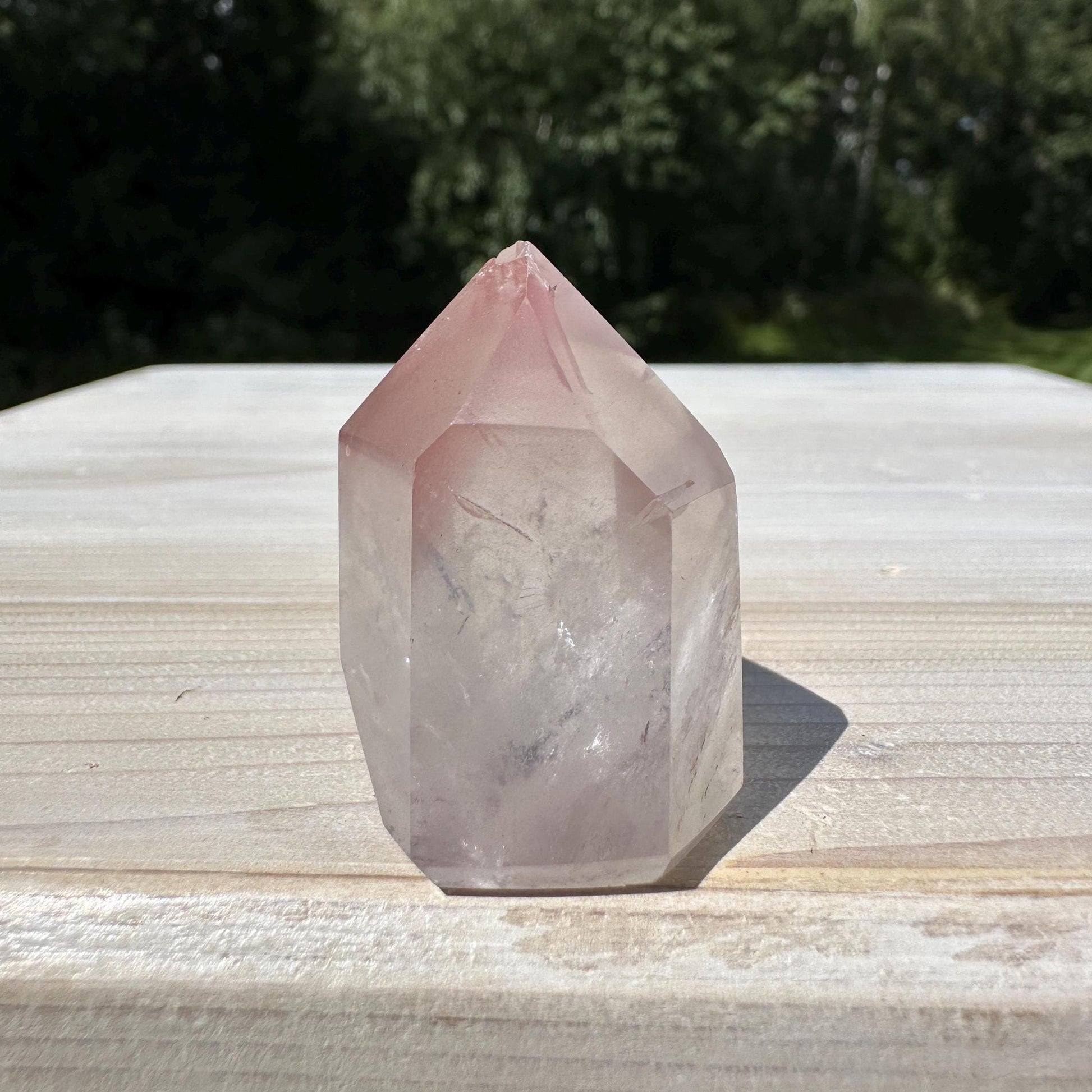 Rare Small Pink Lithium Point from Brazil - #6