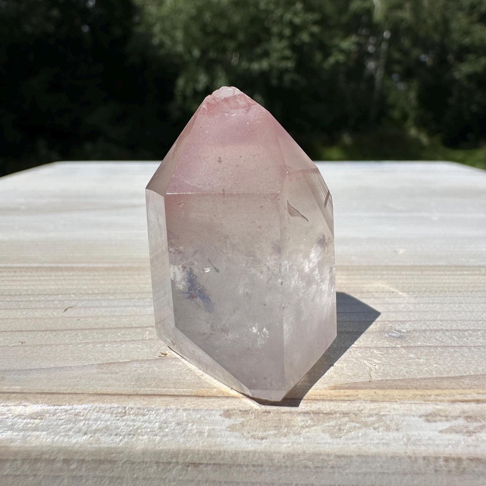 Rare Small Pink Lithium Point from Brazil - #6