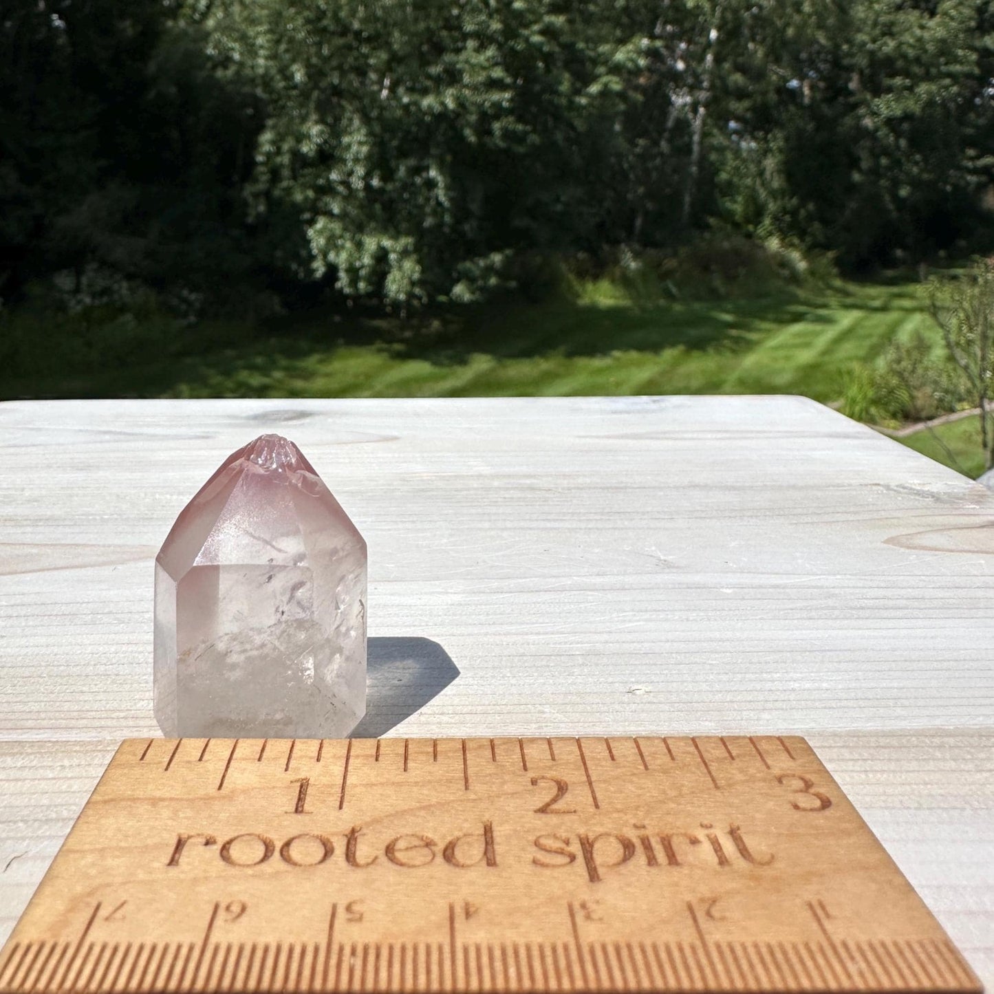 Rare Small Pink Lithium Point from Brazil - #6