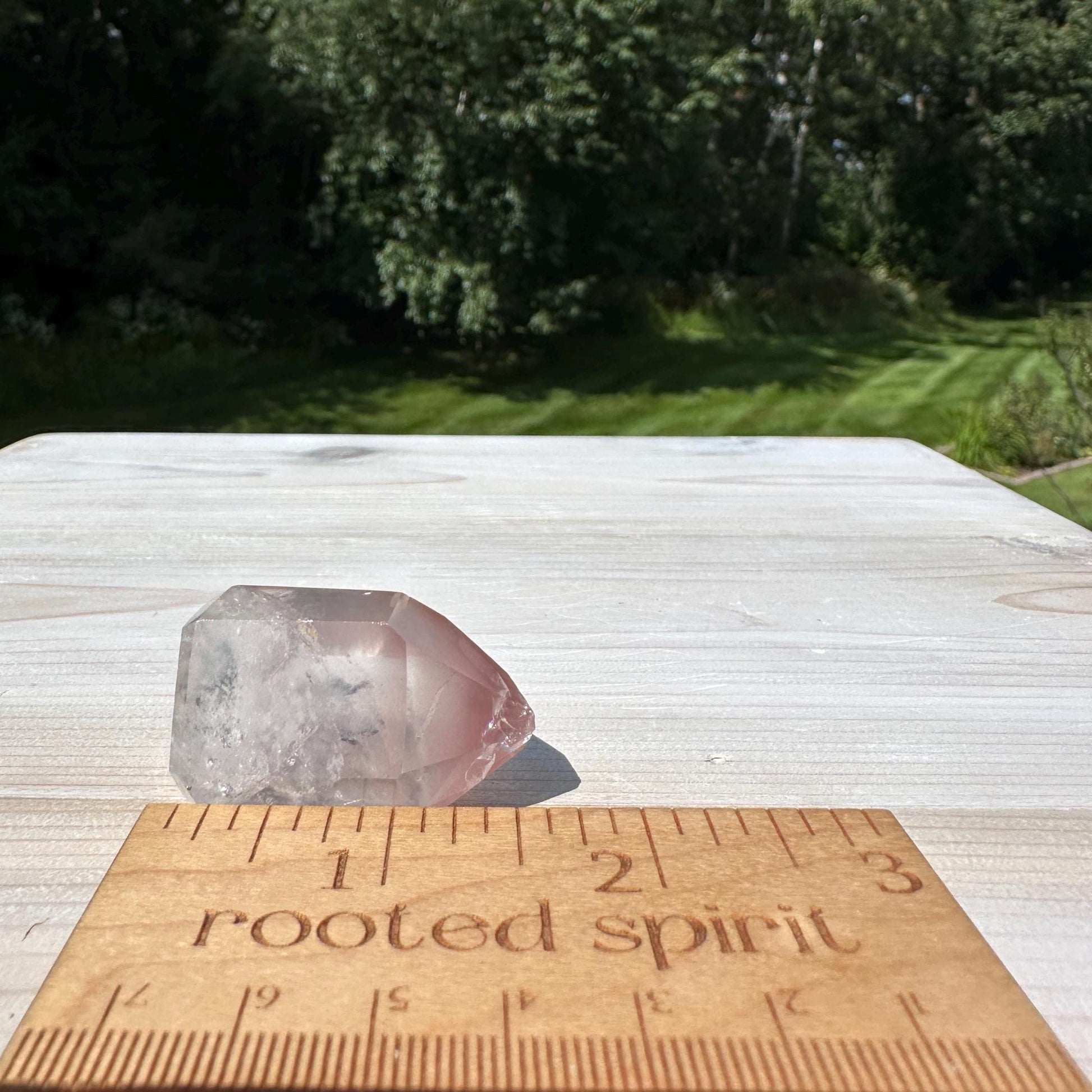 Rare Small Pink Lithium Point from Brazil - #6