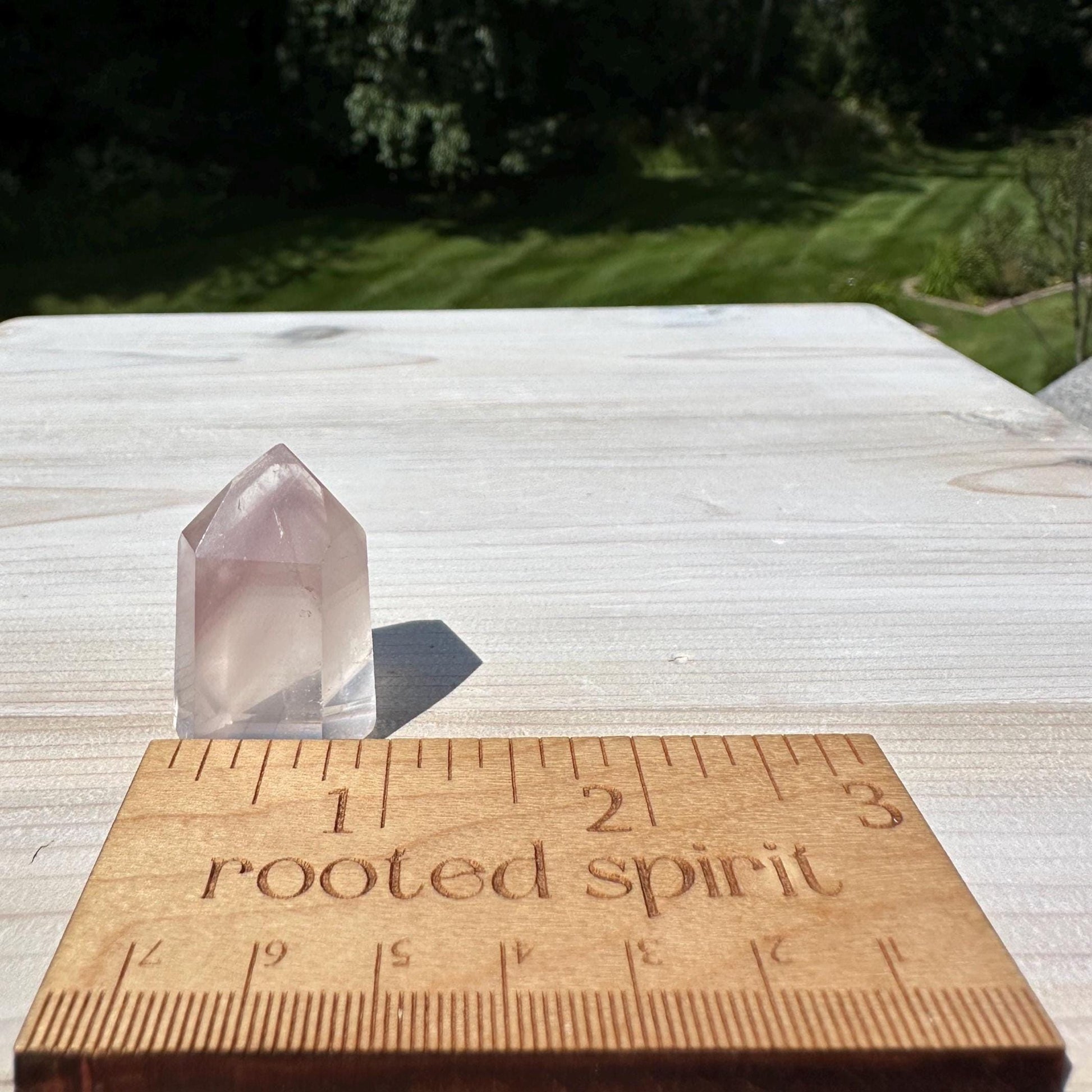 Rare Small Pink Lithium Point from Brazil - #8