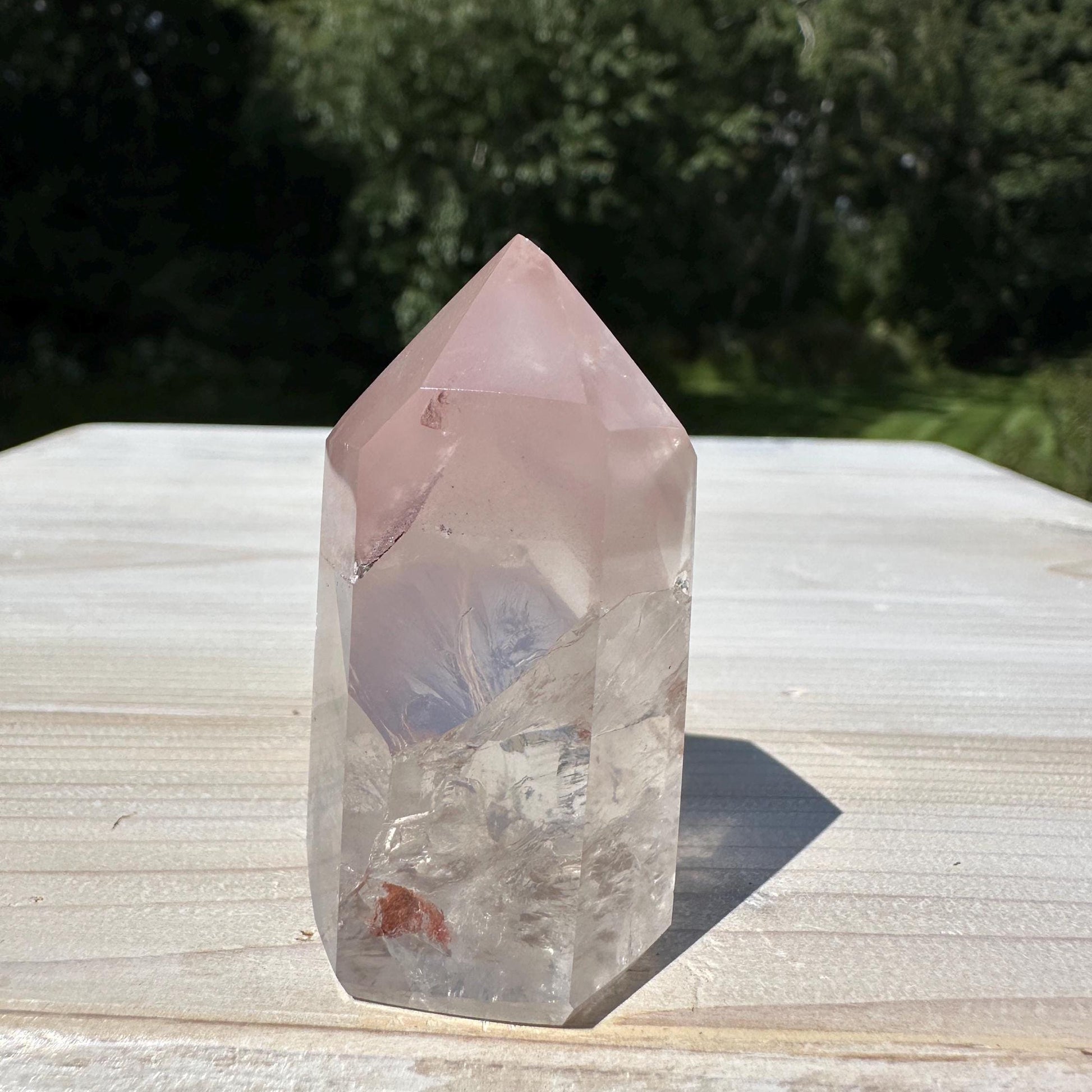 Rare Small Pink Lithium Point from Brazil - #9