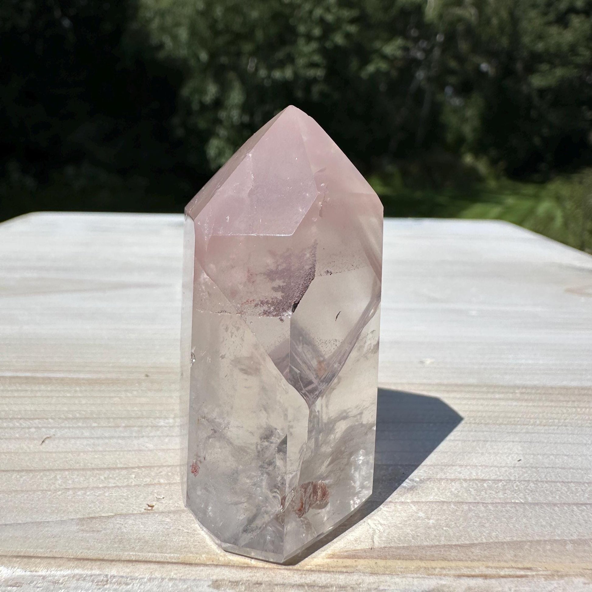 Rare Small Pink Lithium Point from Brazil - #9