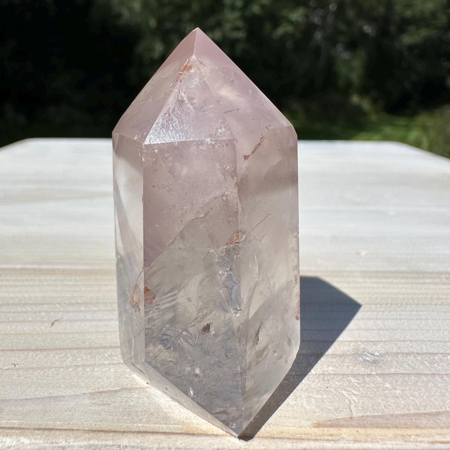 Rare Small Pink Lithium Point from Brazil - #9