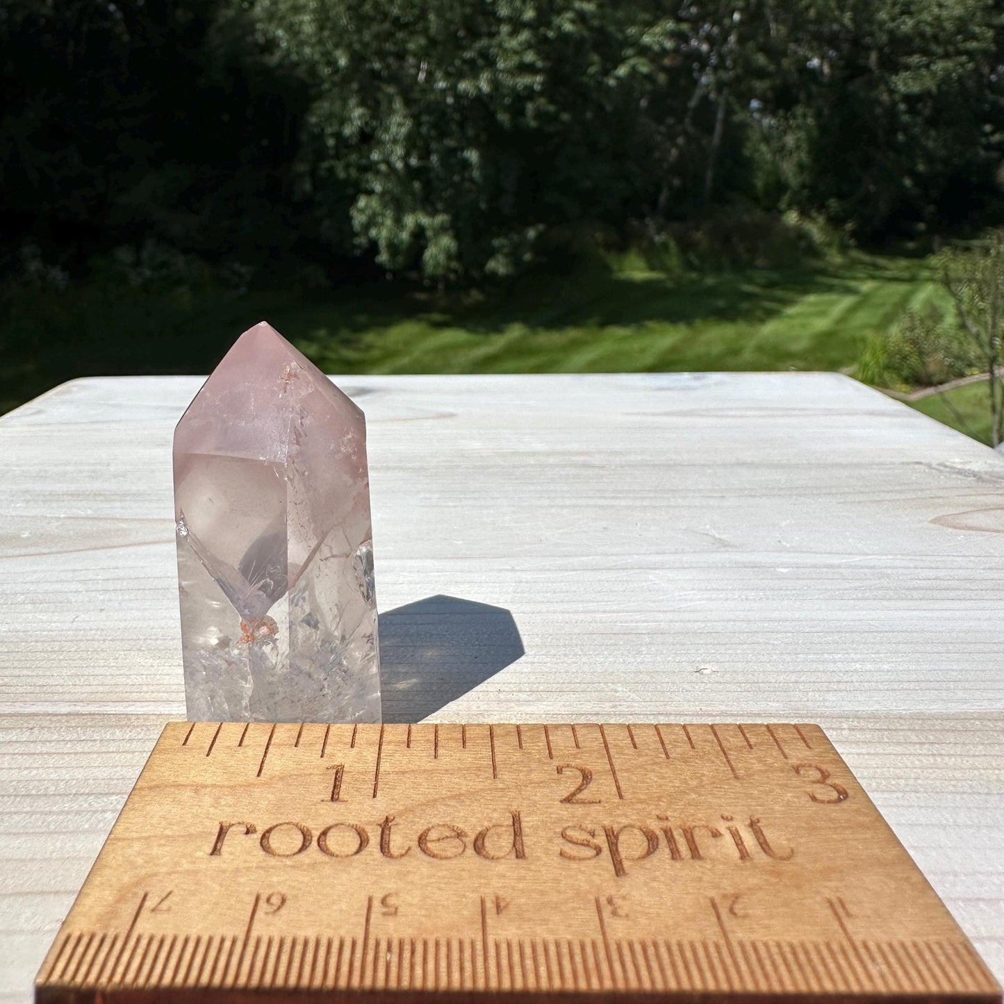Rare Small Pink Lithium Point from Brazil - #9