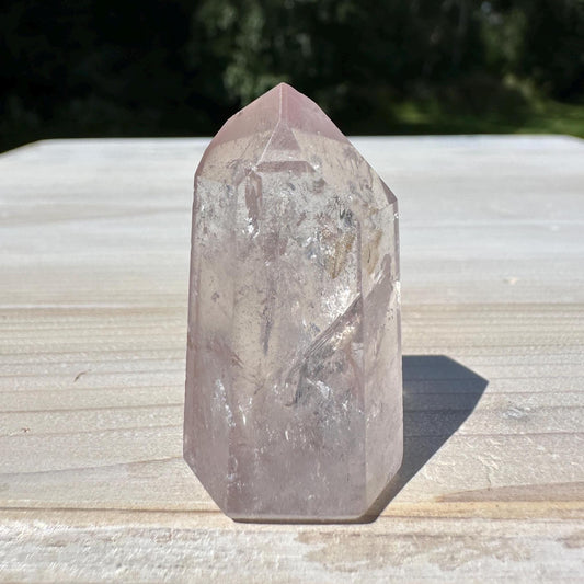 Rare Small Pink Lithium Point from Brazil - #10