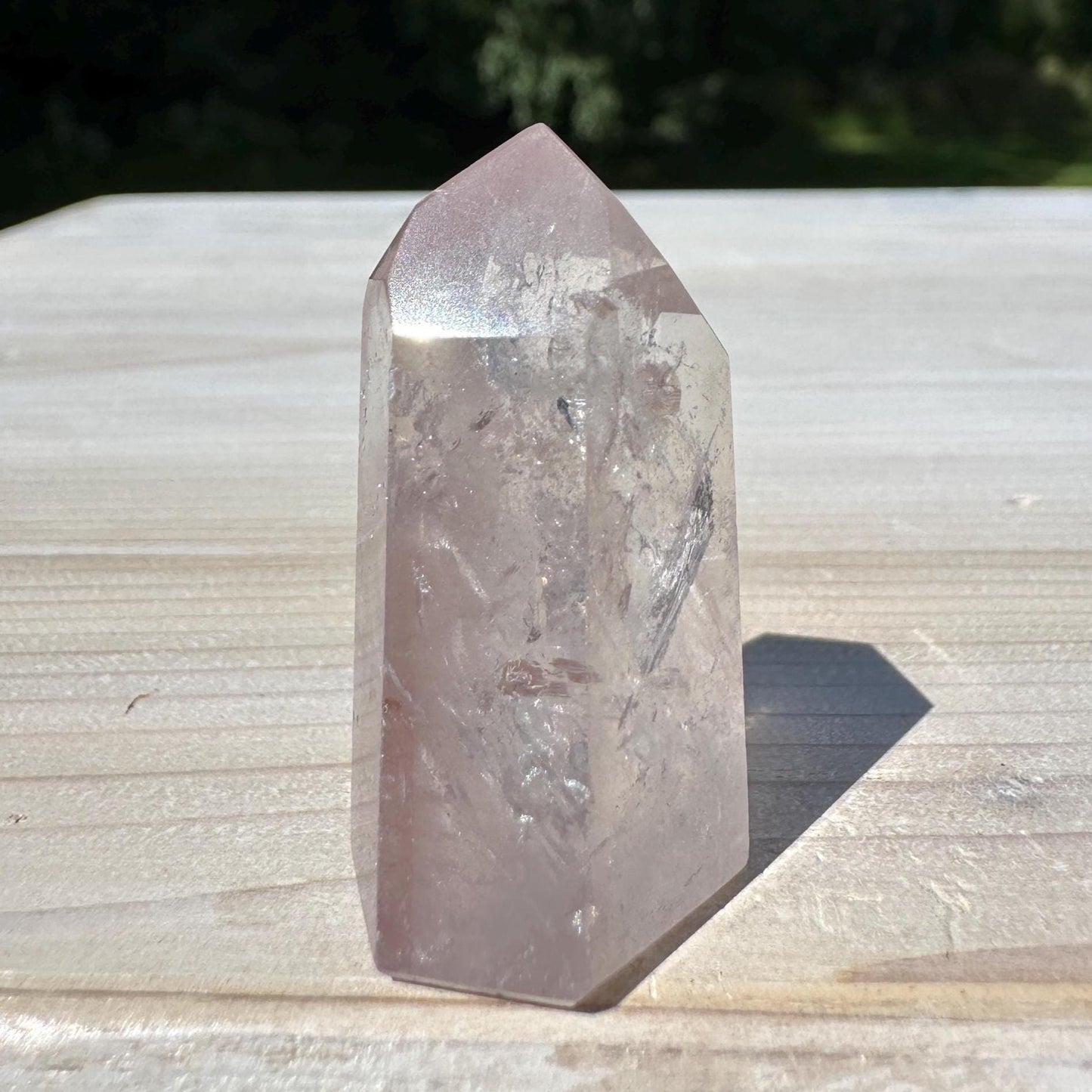 Rare Small Pink Lithium Point from Brazil - #10