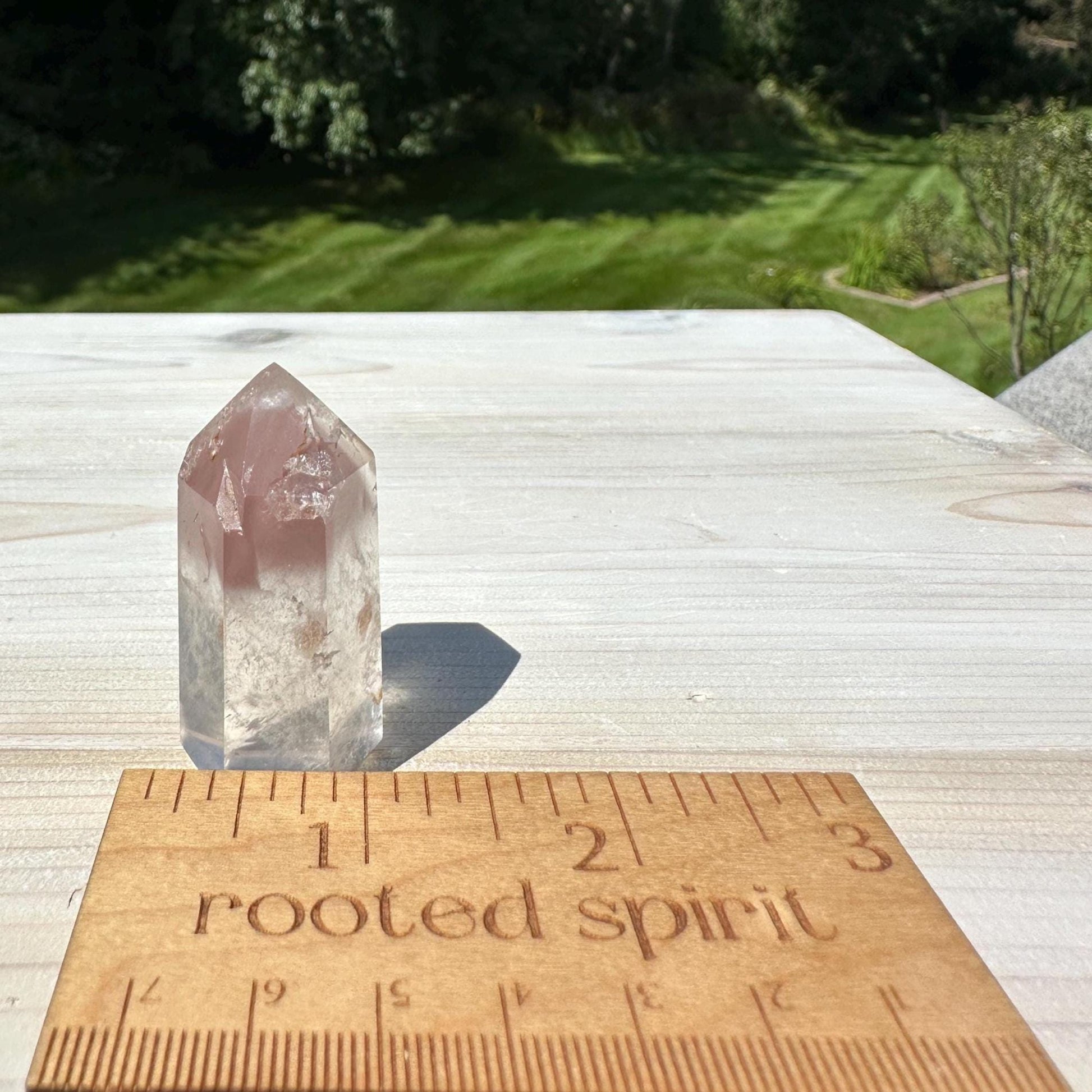 Rare Small Pink Lithium Point from Brazil - #11