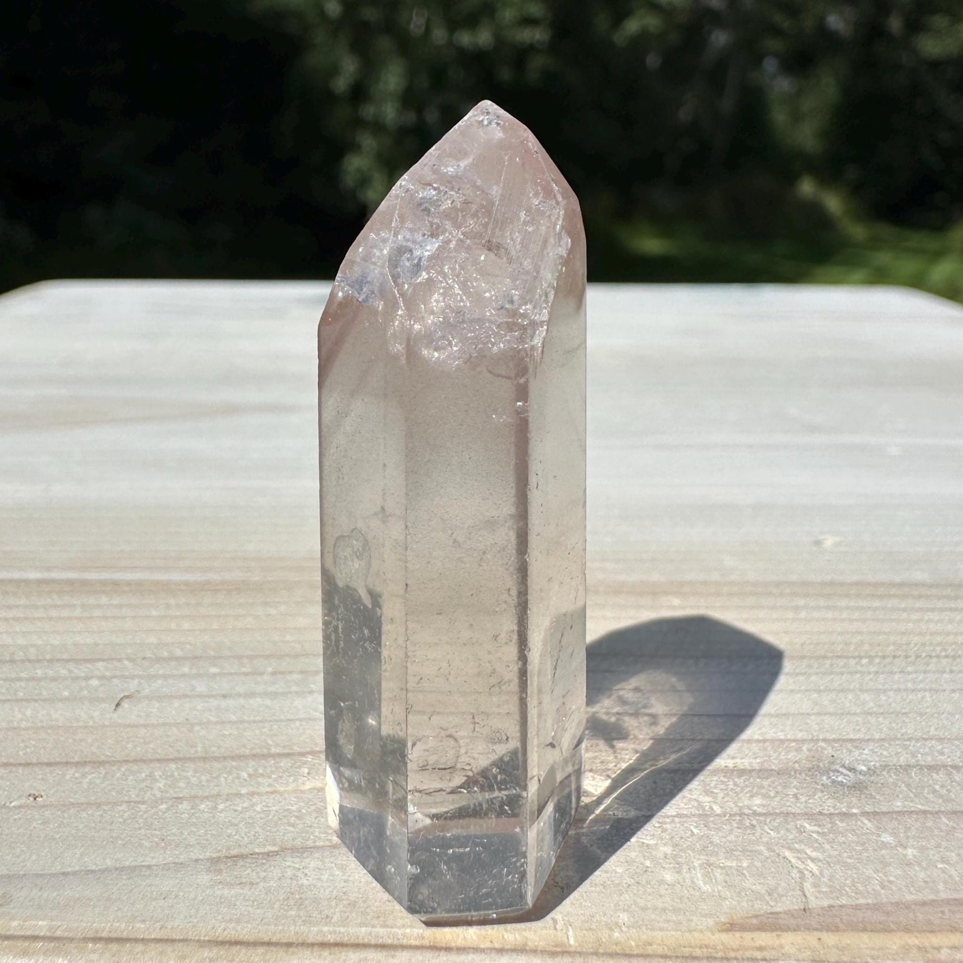 Rare Small Pink Lithium Point from Brazil - #12