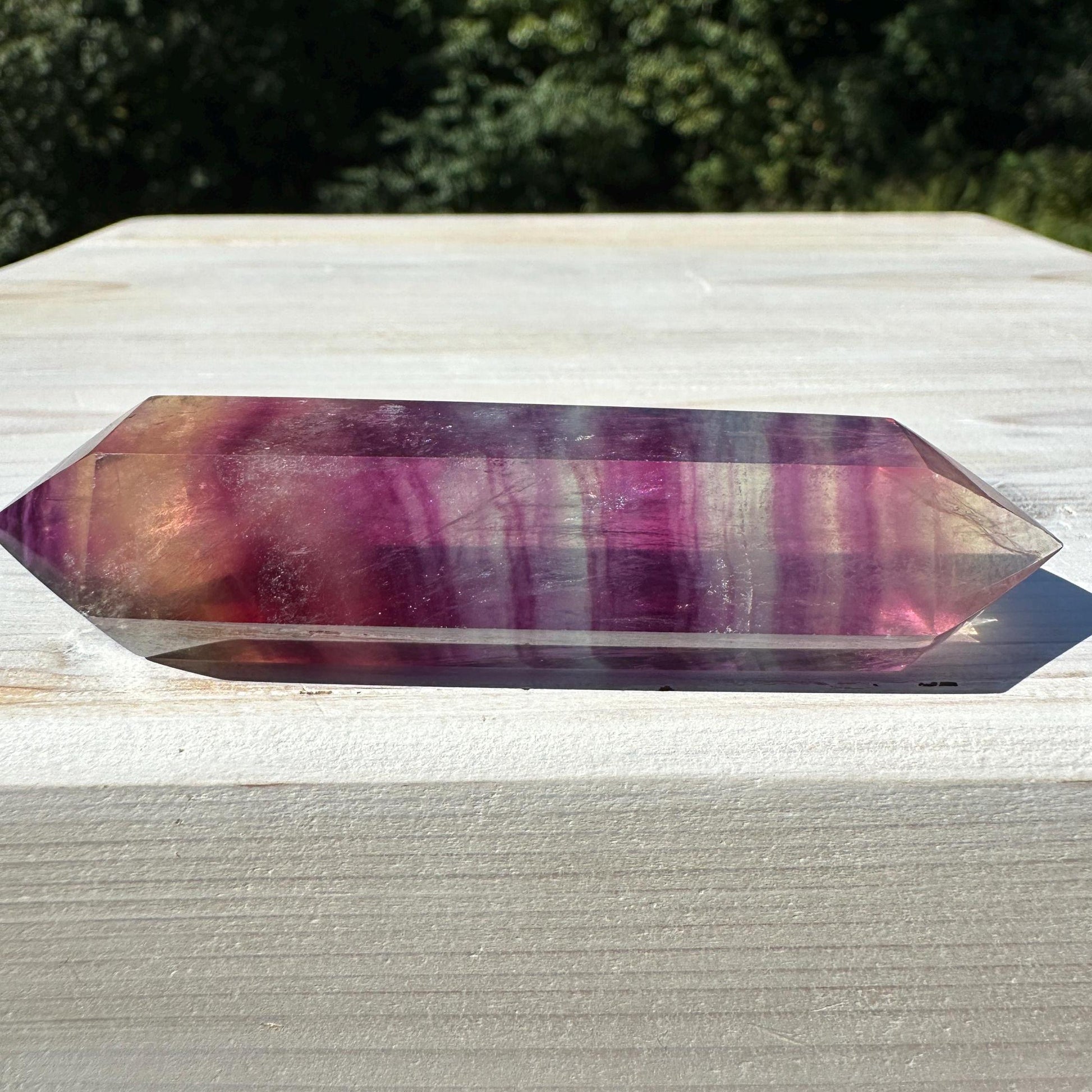 Gorgeous Fluorite Towers Double Terminated - #3