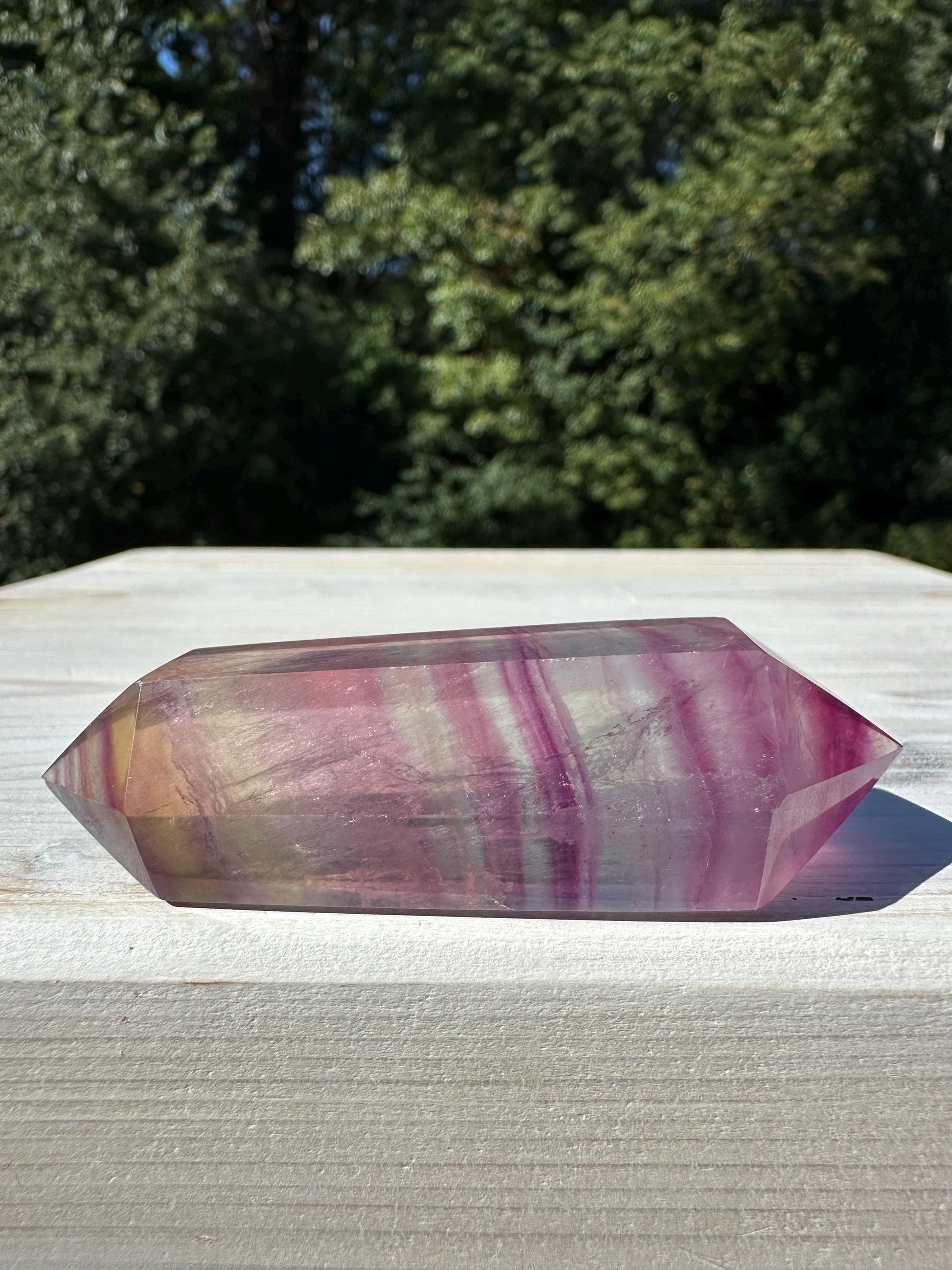 Gorgeous Fluorite Towers Double Terminated - #2
