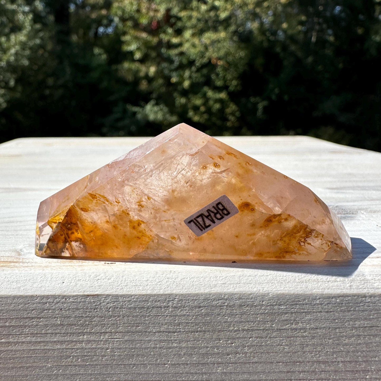 Gorgeous Rose Quartz and Golden Healer Combo Mineral Freeform - #5