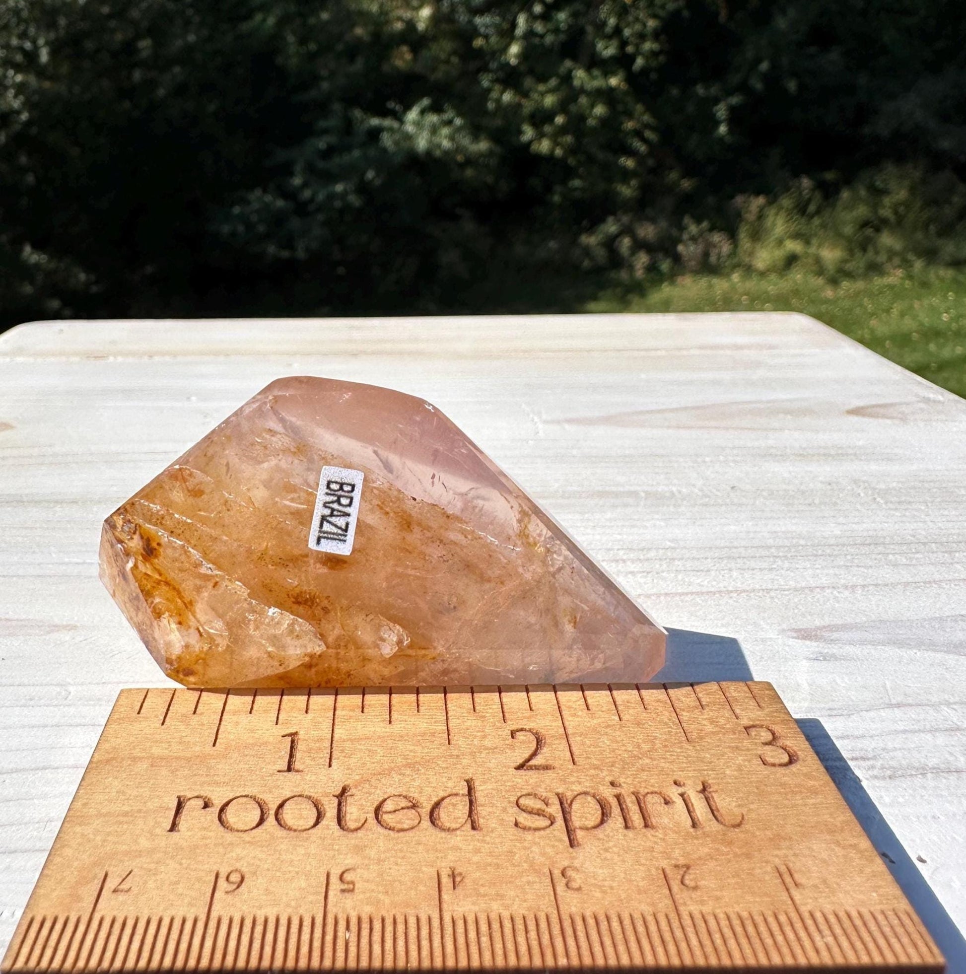 Gorgeous Rose Quartz and Golden Healer Combo Mineral Freeform - #6