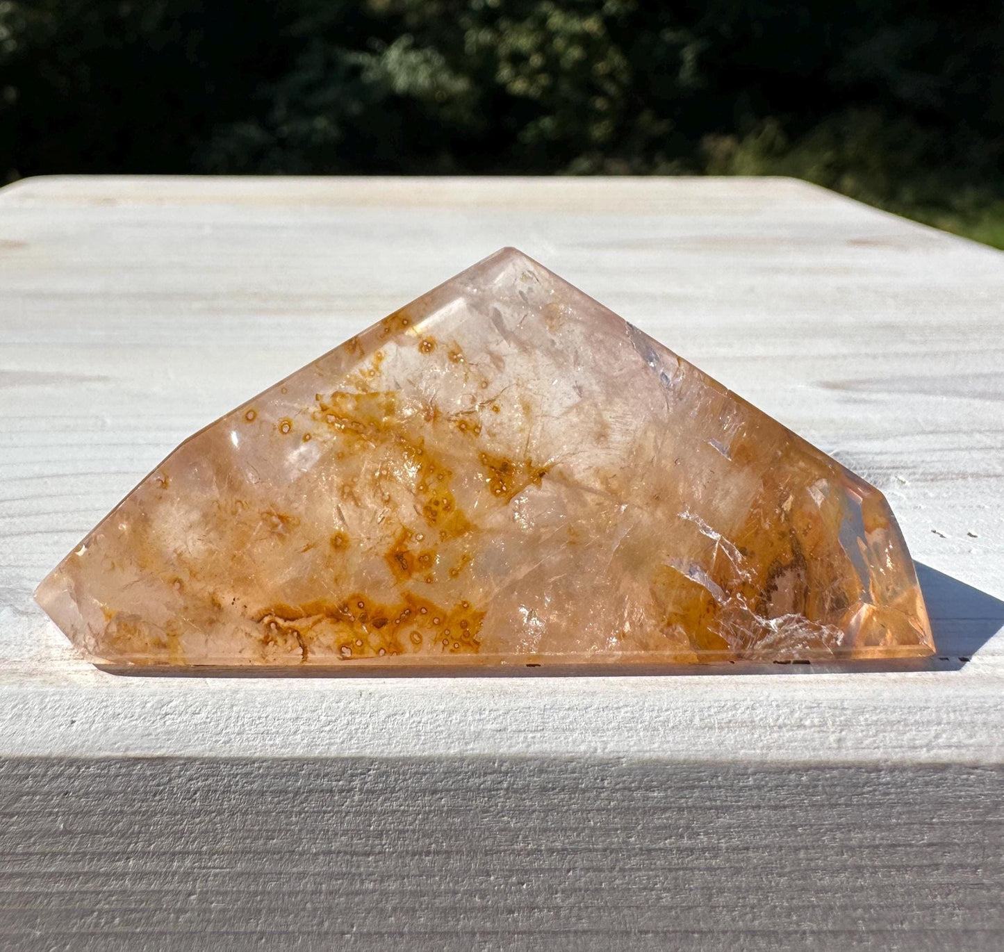 Gorgeous Rose Quartz and Golden Healer Combo Mineral Freeform - #5