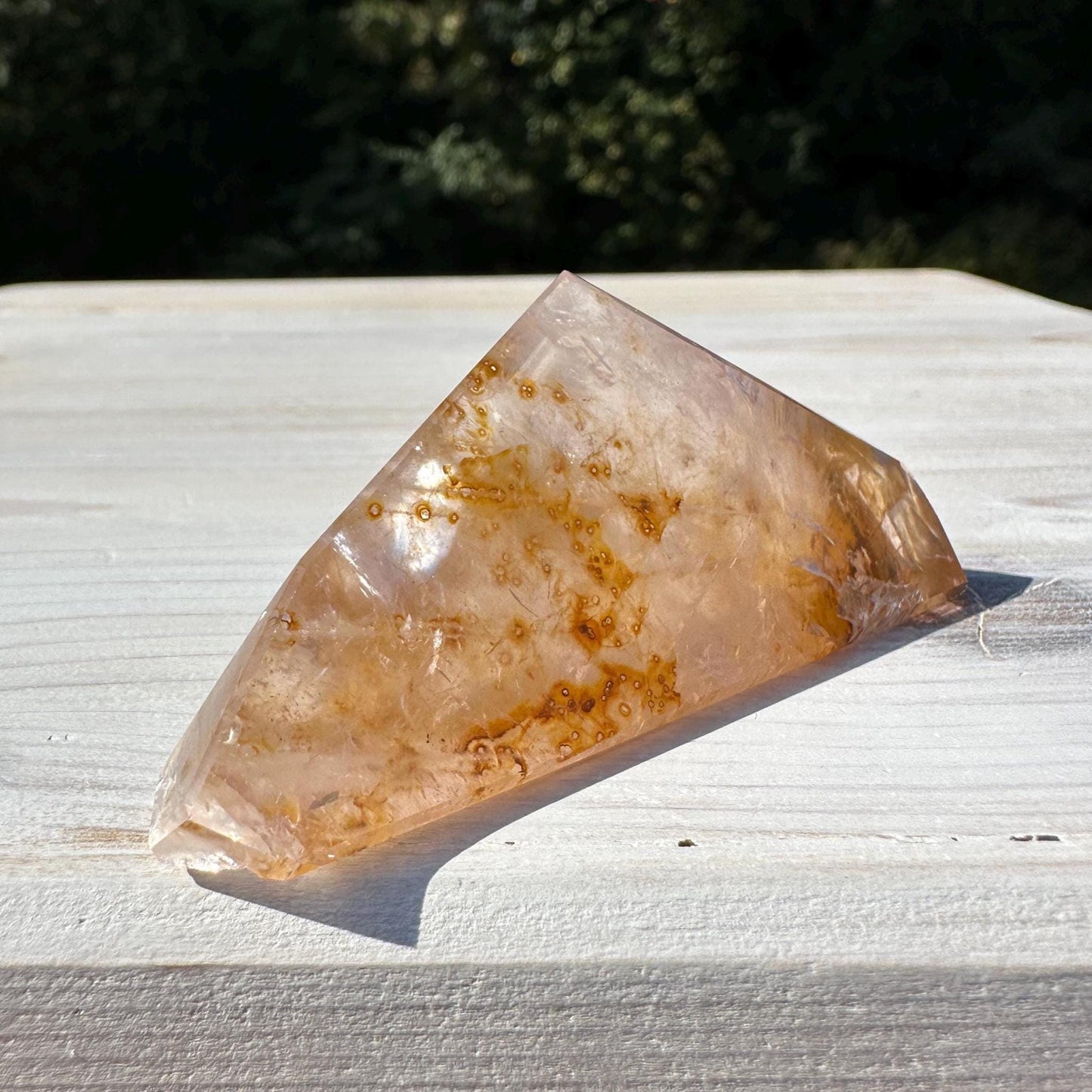 Gorgeous Rose Quartz and Golden Healer Combo Mineral Freeform - #5