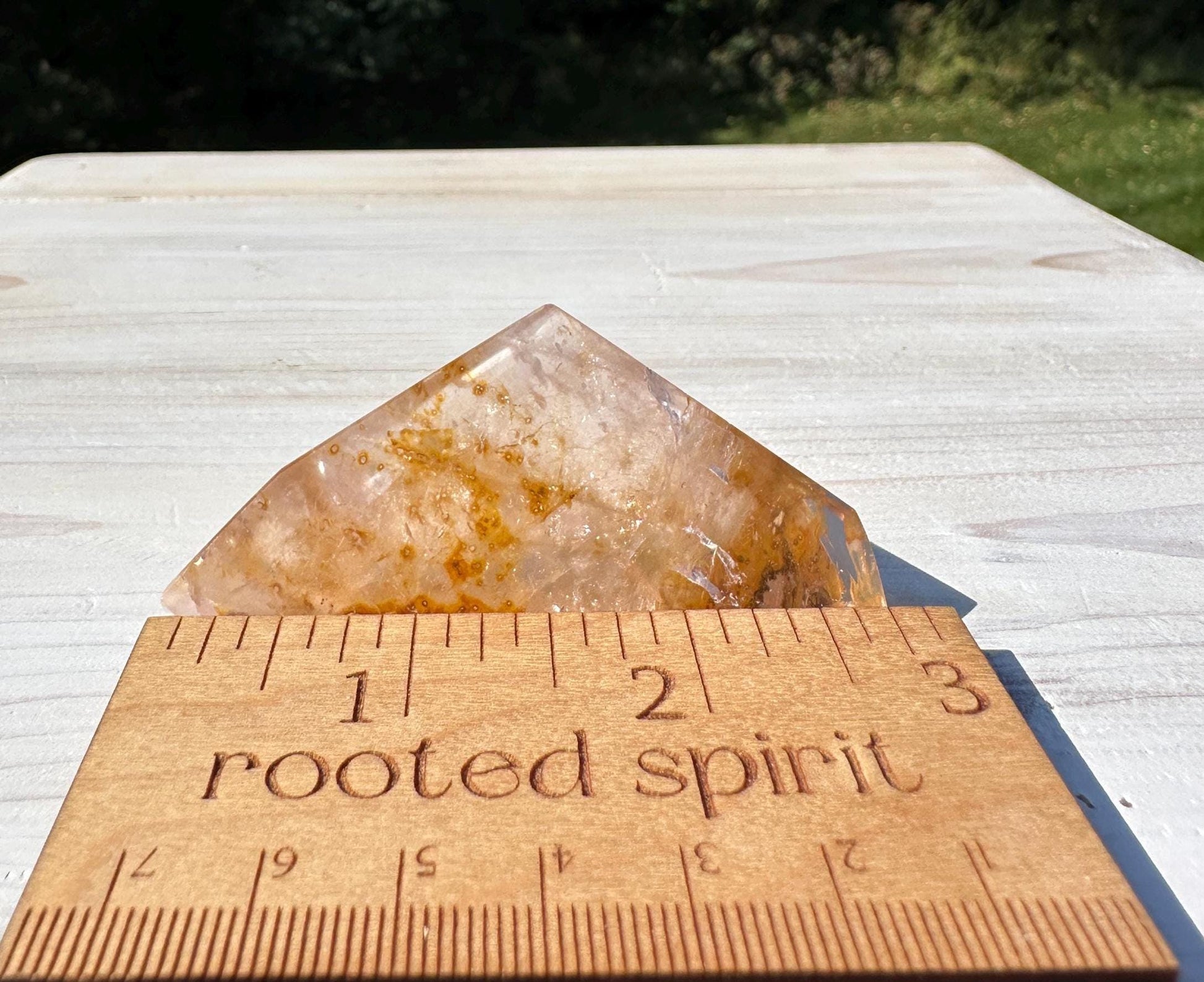 Gorgeous Rose Quartz and Golden Healer Combo Mineral Freeform - #5