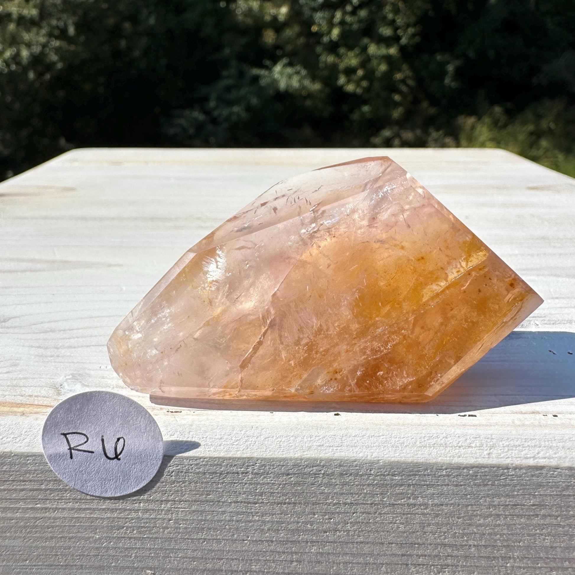 Gorgeous Rose Quartz and Golden Healer Combo Mineral Freeform - #6
