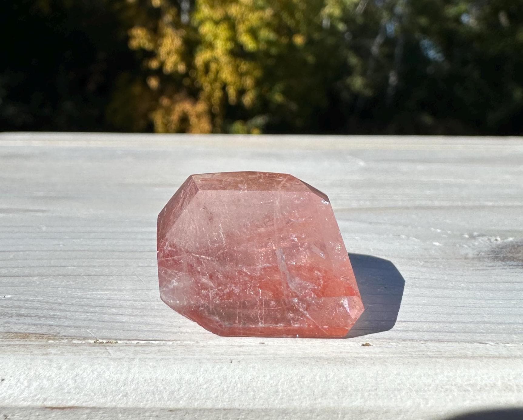 Incredible Small Raw Pink Lemurian Freeform from Brazil - #3