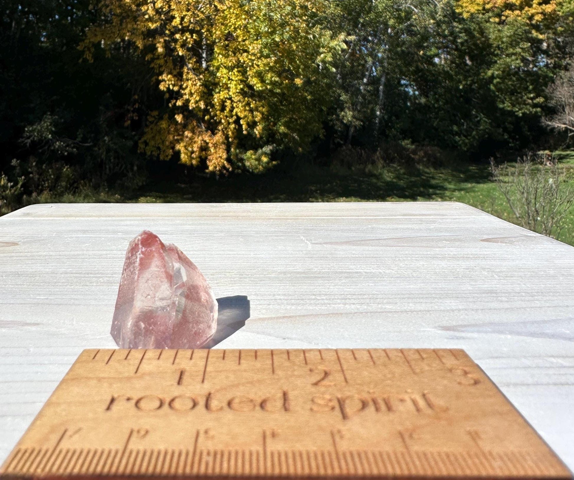 Incredible Small Raw Pink Lemurian Freeform from Brazil - #2
