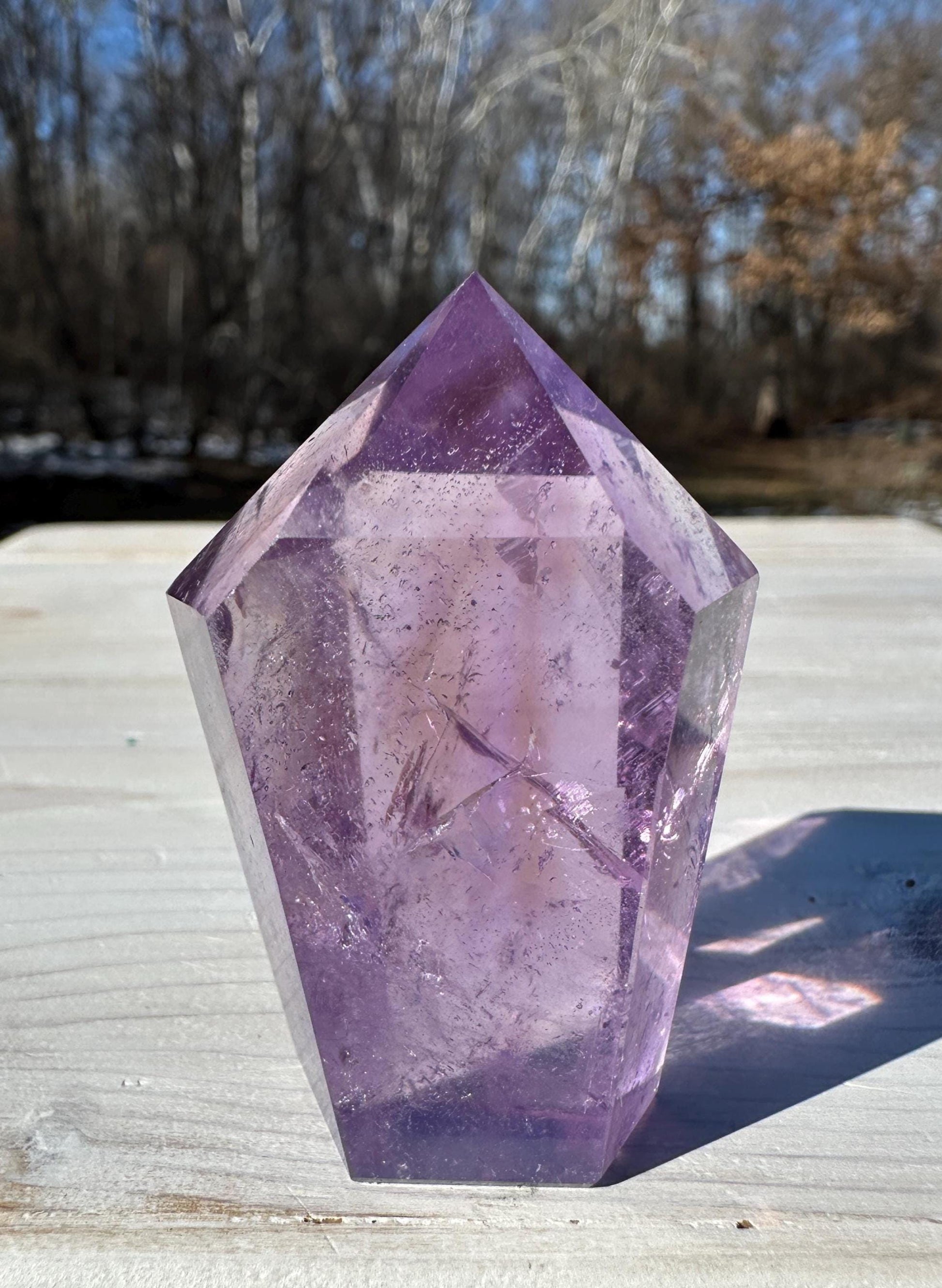 AAA Grade Purple Amethyst Tower - #10
