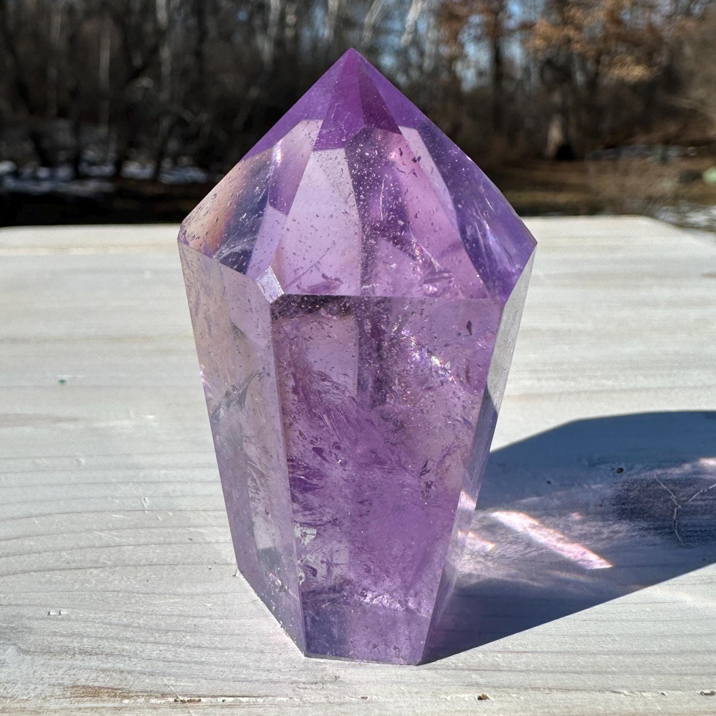 AAA Grade Purple Amethyst Tower - #10