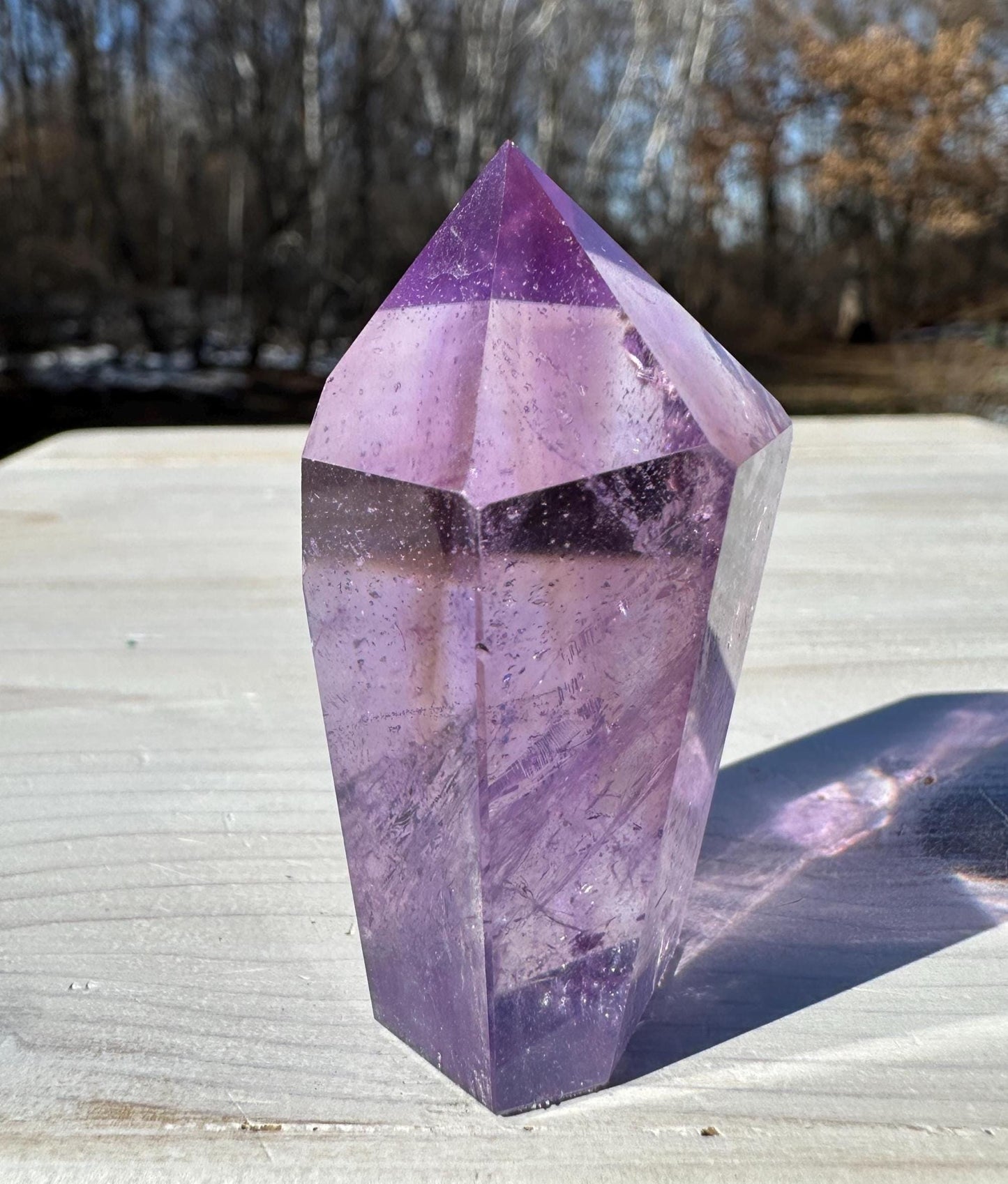 AAA Grade Purple Amethyst Tower - #10