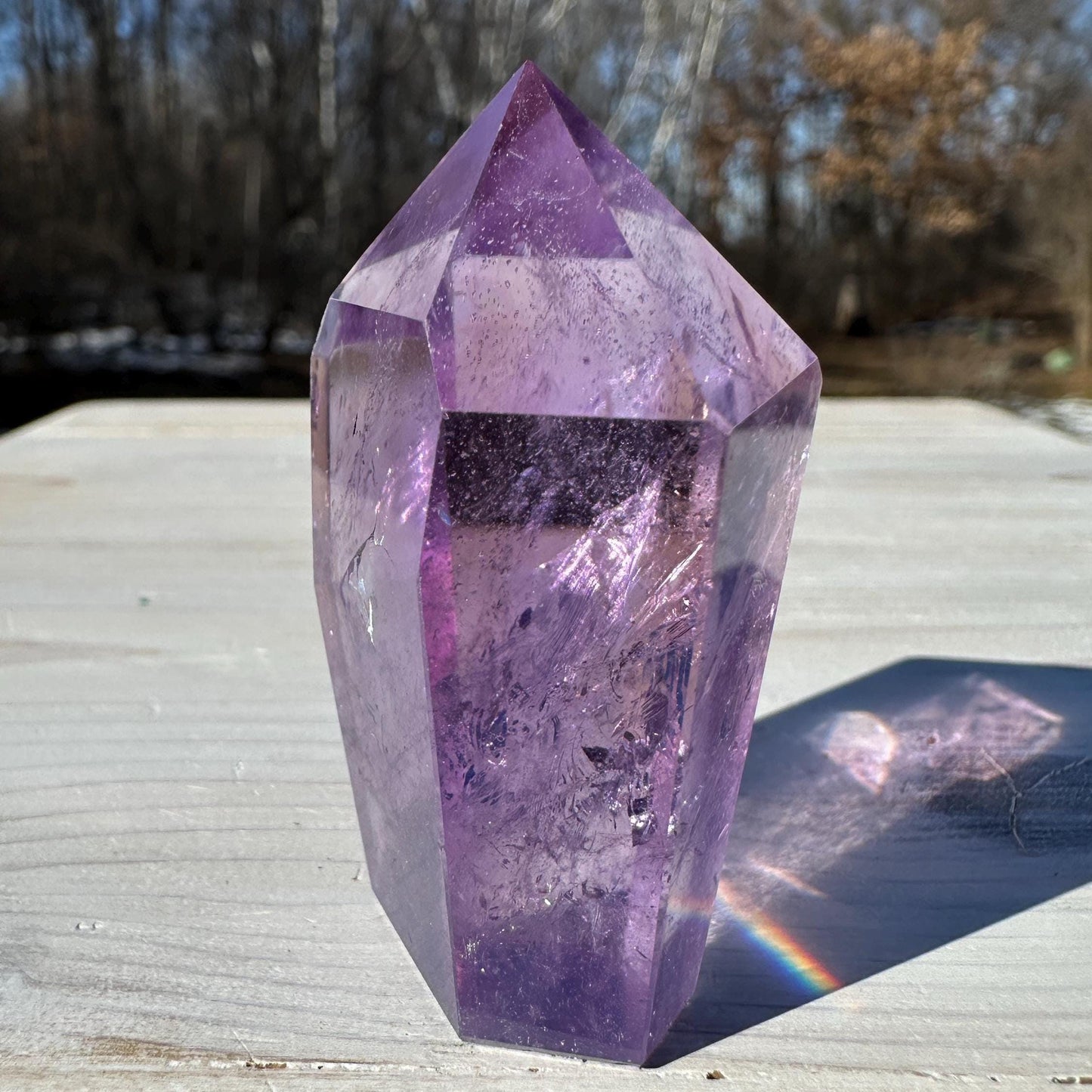 AAA Grade Purple Amethyst Tower - #10
