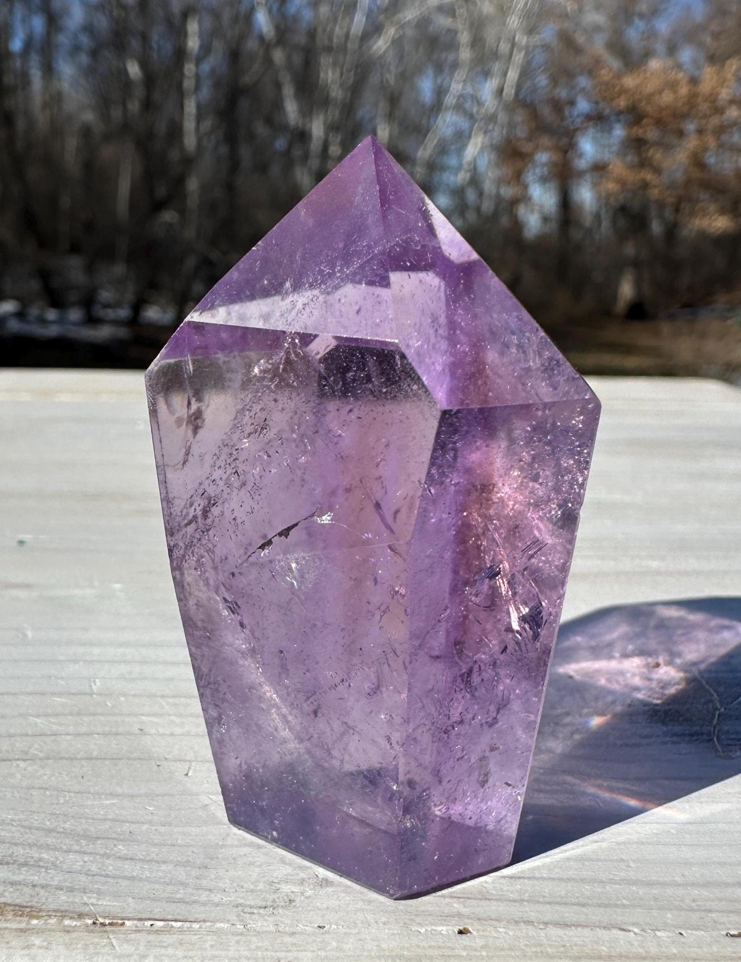 AAA Grade Purple Amethyst Tower - #10