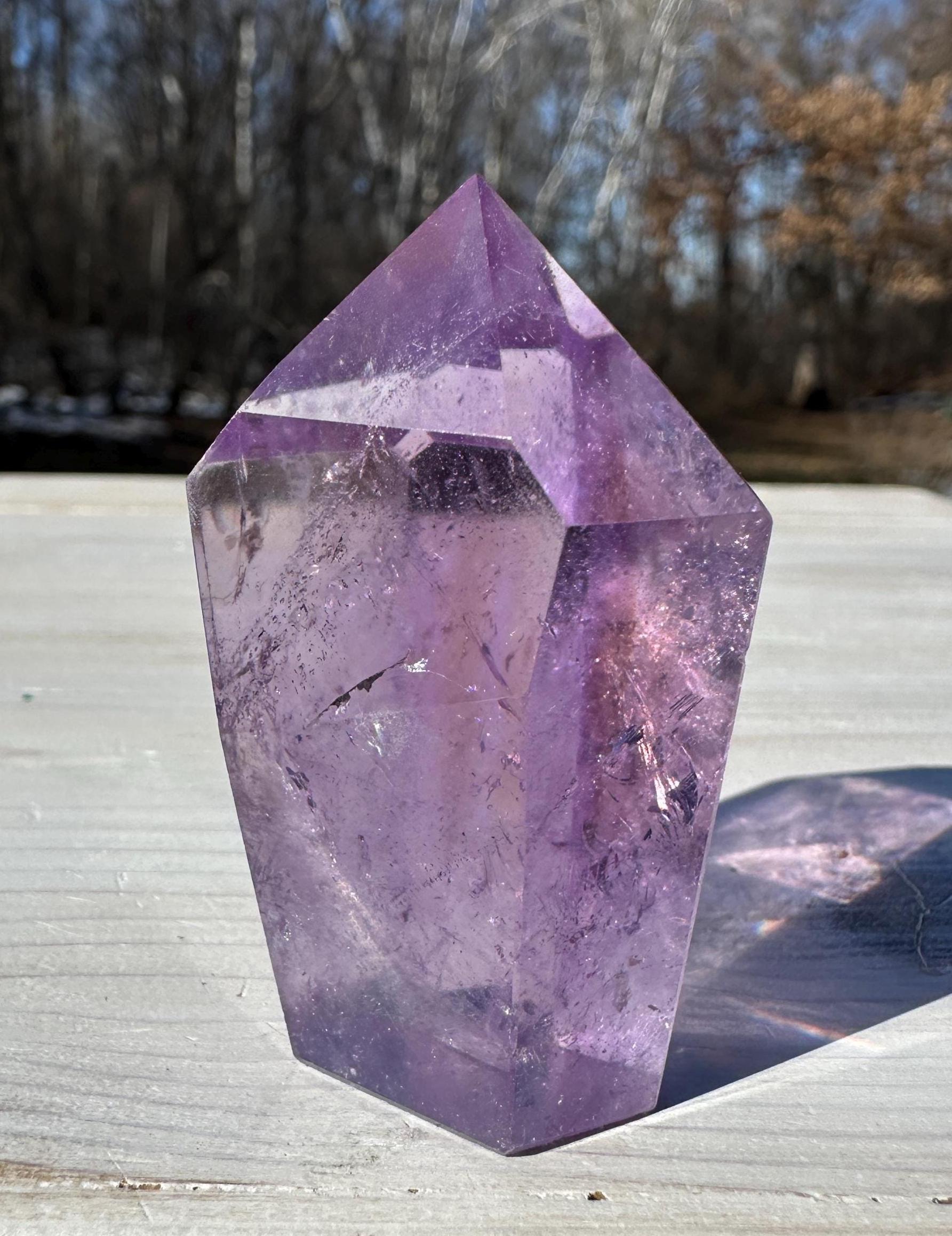 AAA Grade Purple Amethyst Tower - #10