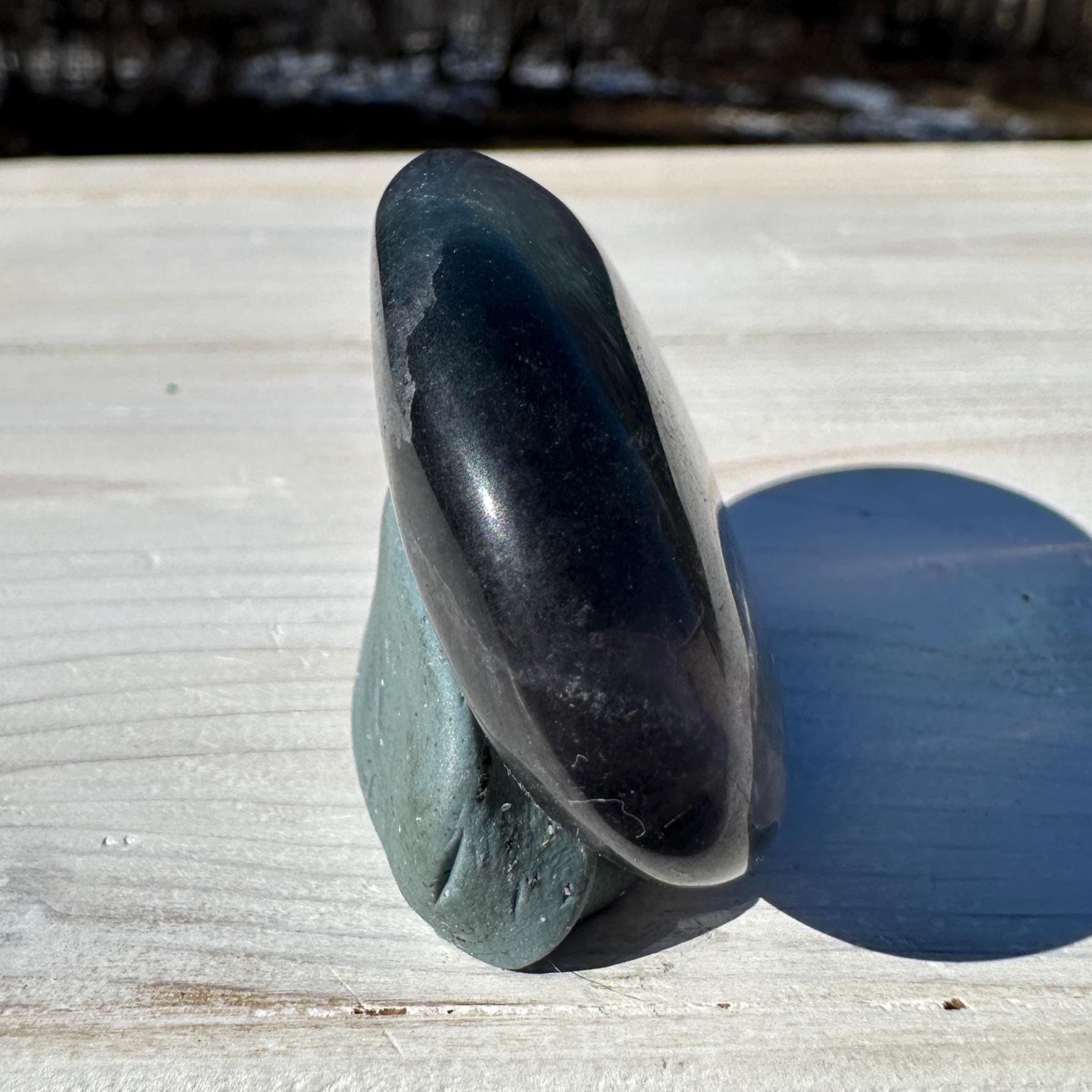 Gorgeous Fluorite Palm Stone - #2