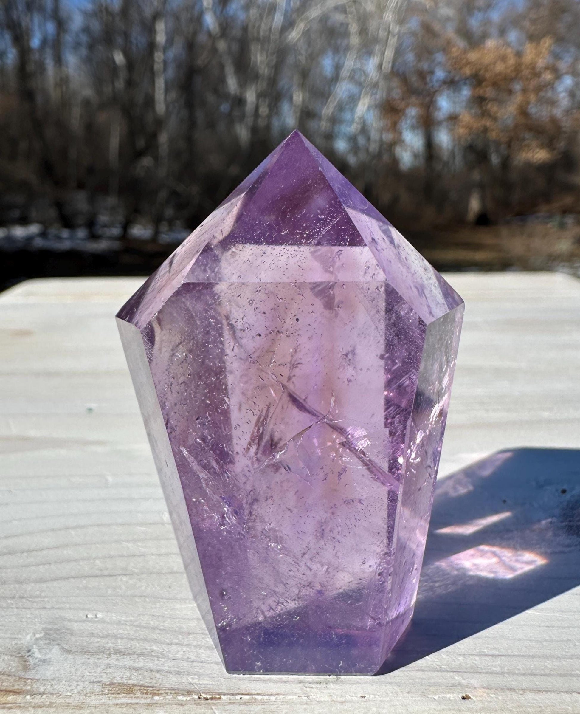 AAA Grade Purple Amethyst Tower - #10