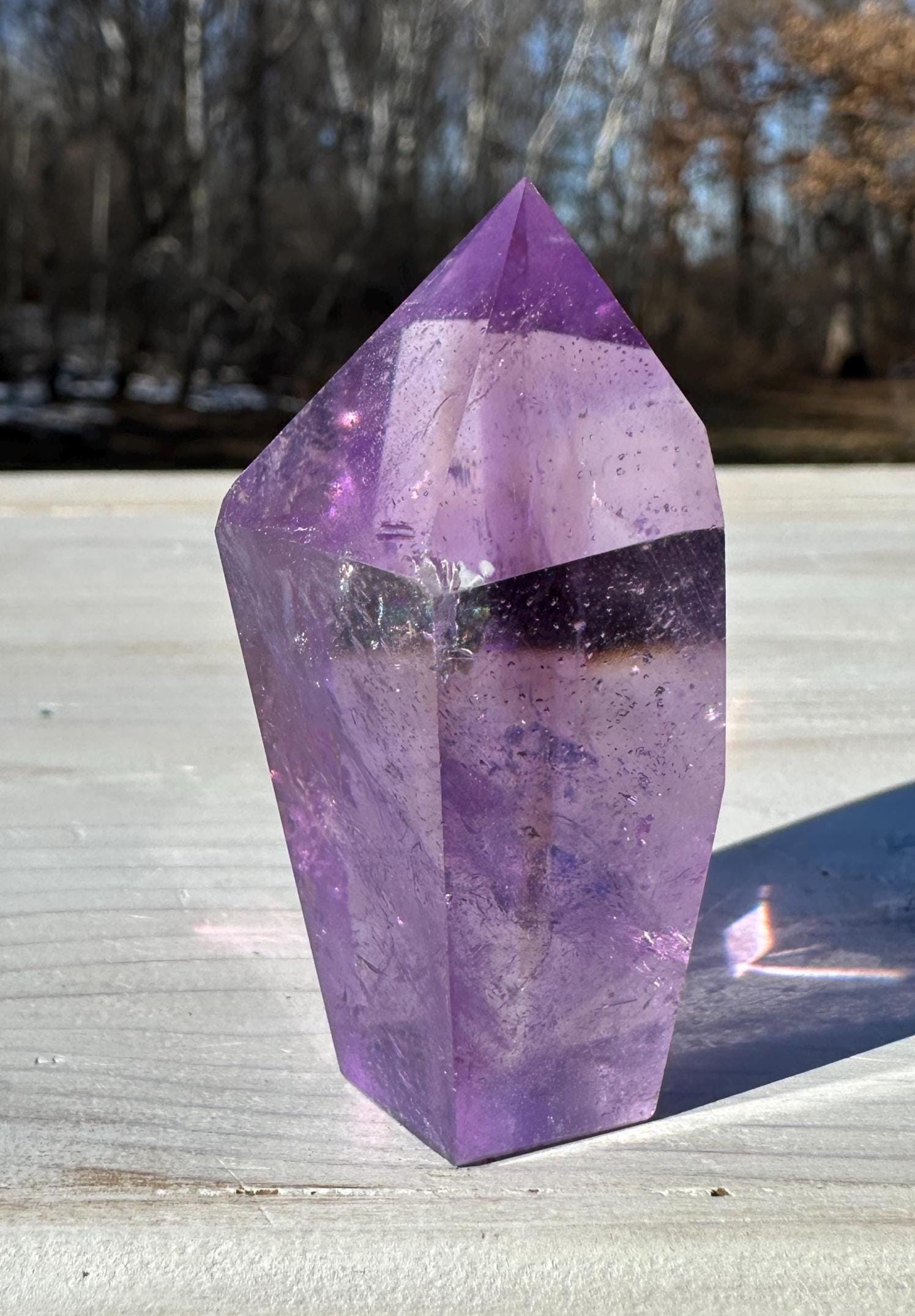 AAA Grade Purple Amethyst Tower - #10